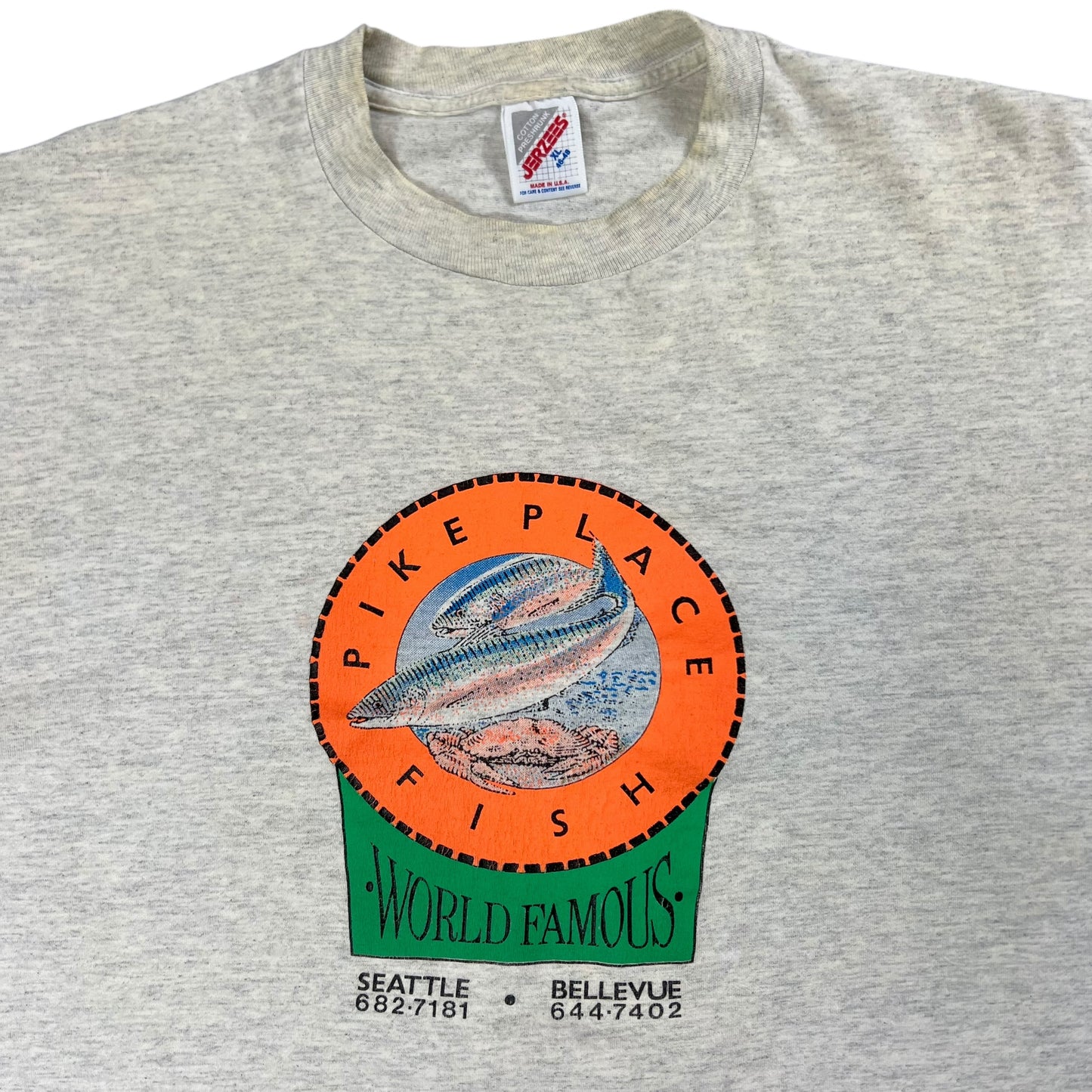 Vintage 90s Pike Place World Famous Fish tee (XL)