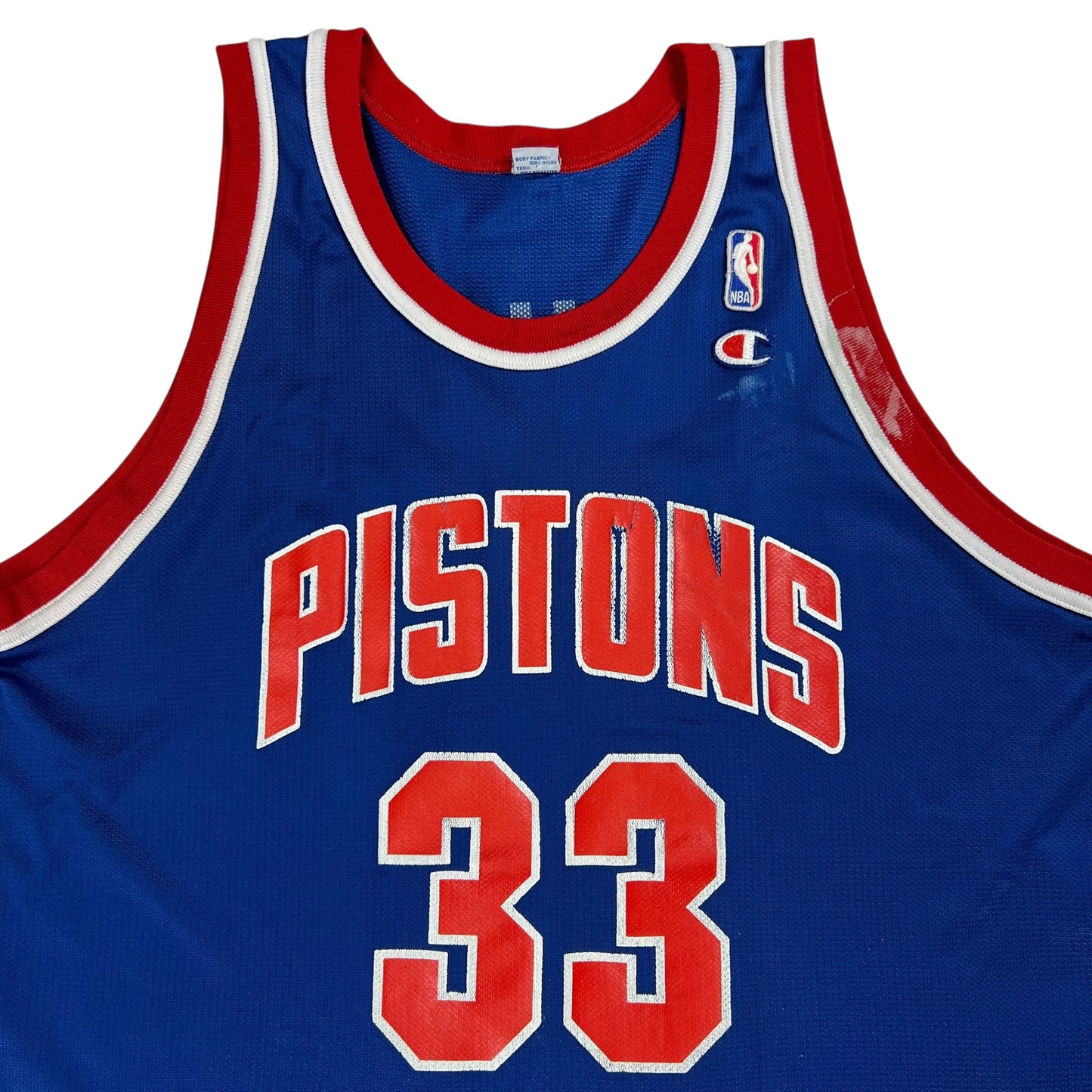 Vintage 90s Champion Detroit Pistons Grant Hill jersey (XL)