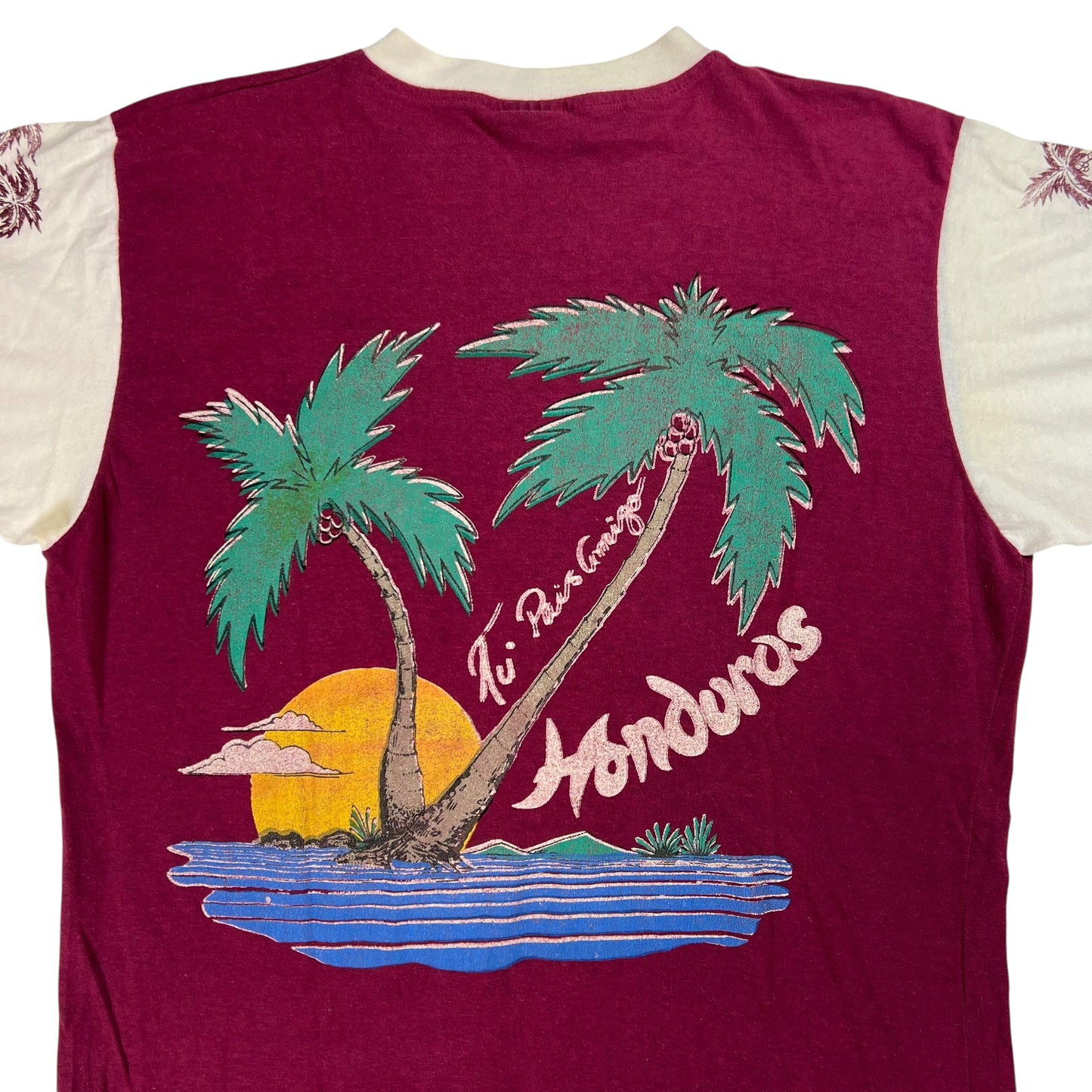 Vintage 80s Honduras souvenir tourist tee (M)