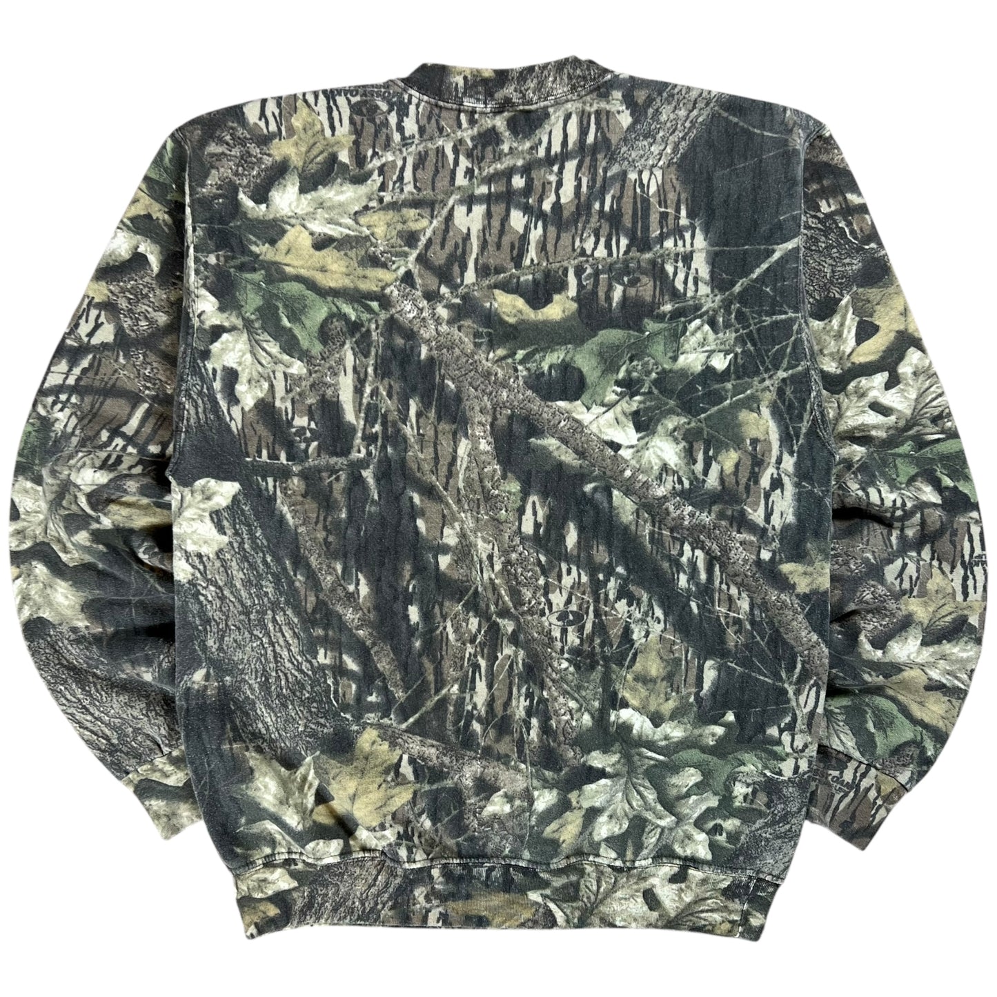 Vintage Y2K Mossy Oak Camo Crewneck (M)
