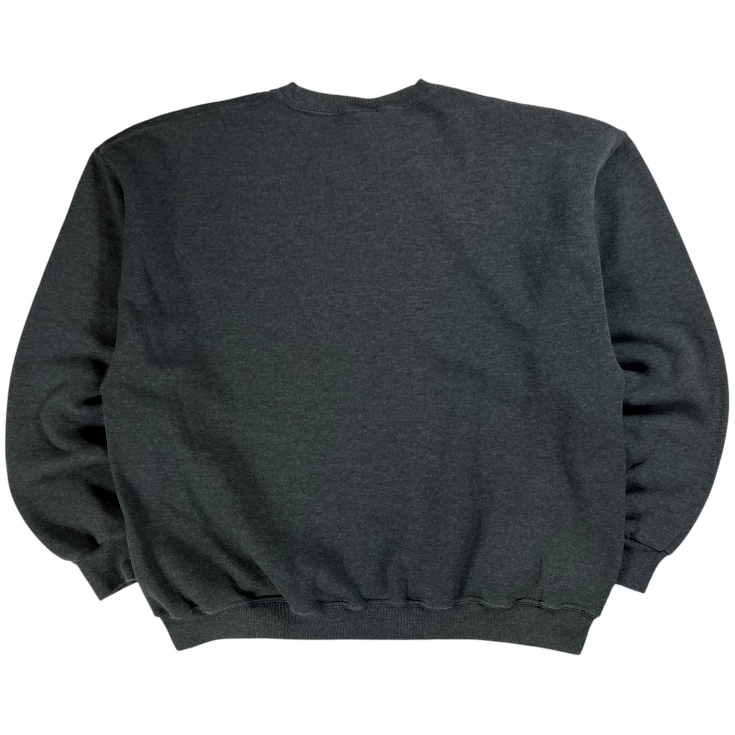 Vintage Y2K Russell Athletic grey blank crewneck (XL)
