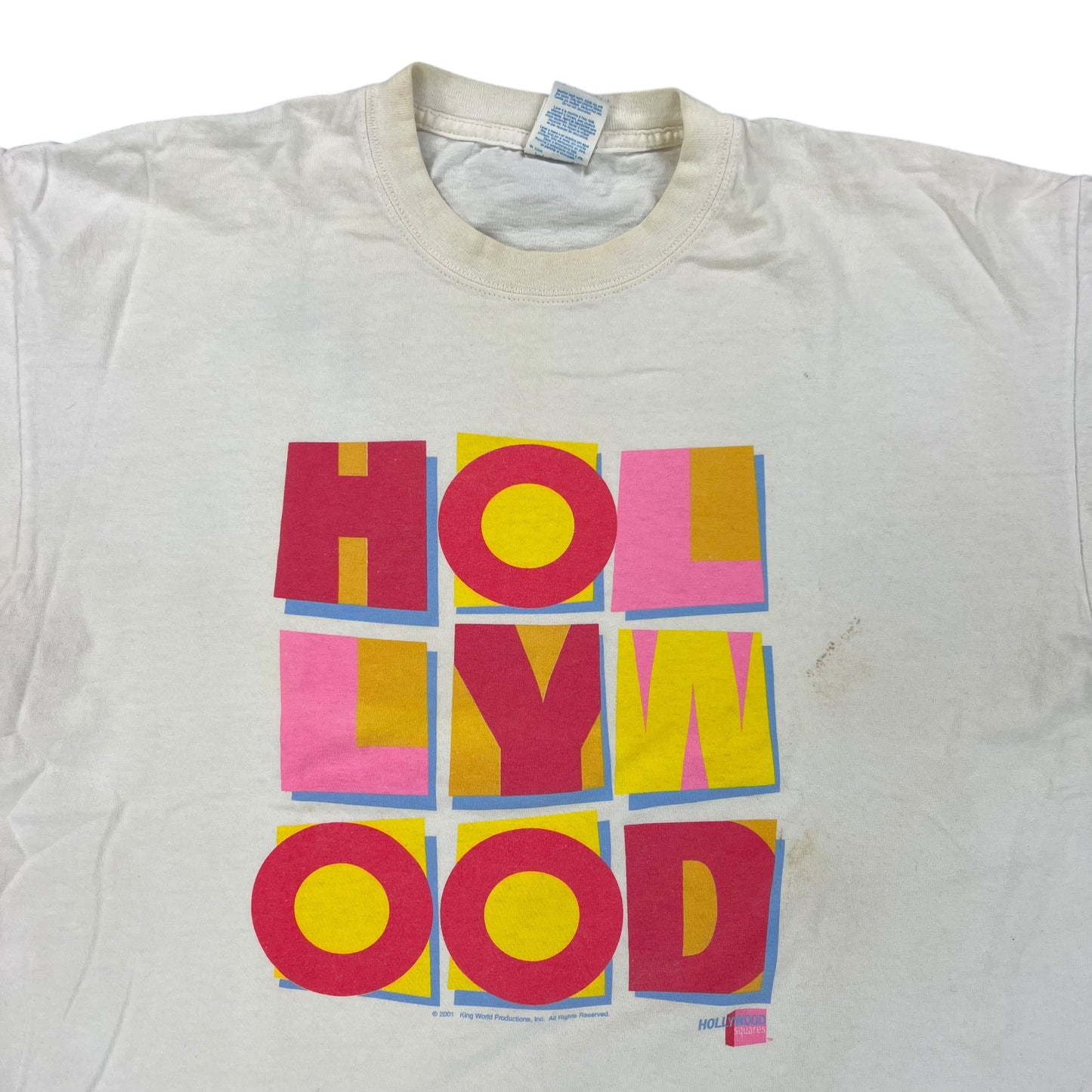 Vintage 2001 Hollywood Squares game show tee (XL)