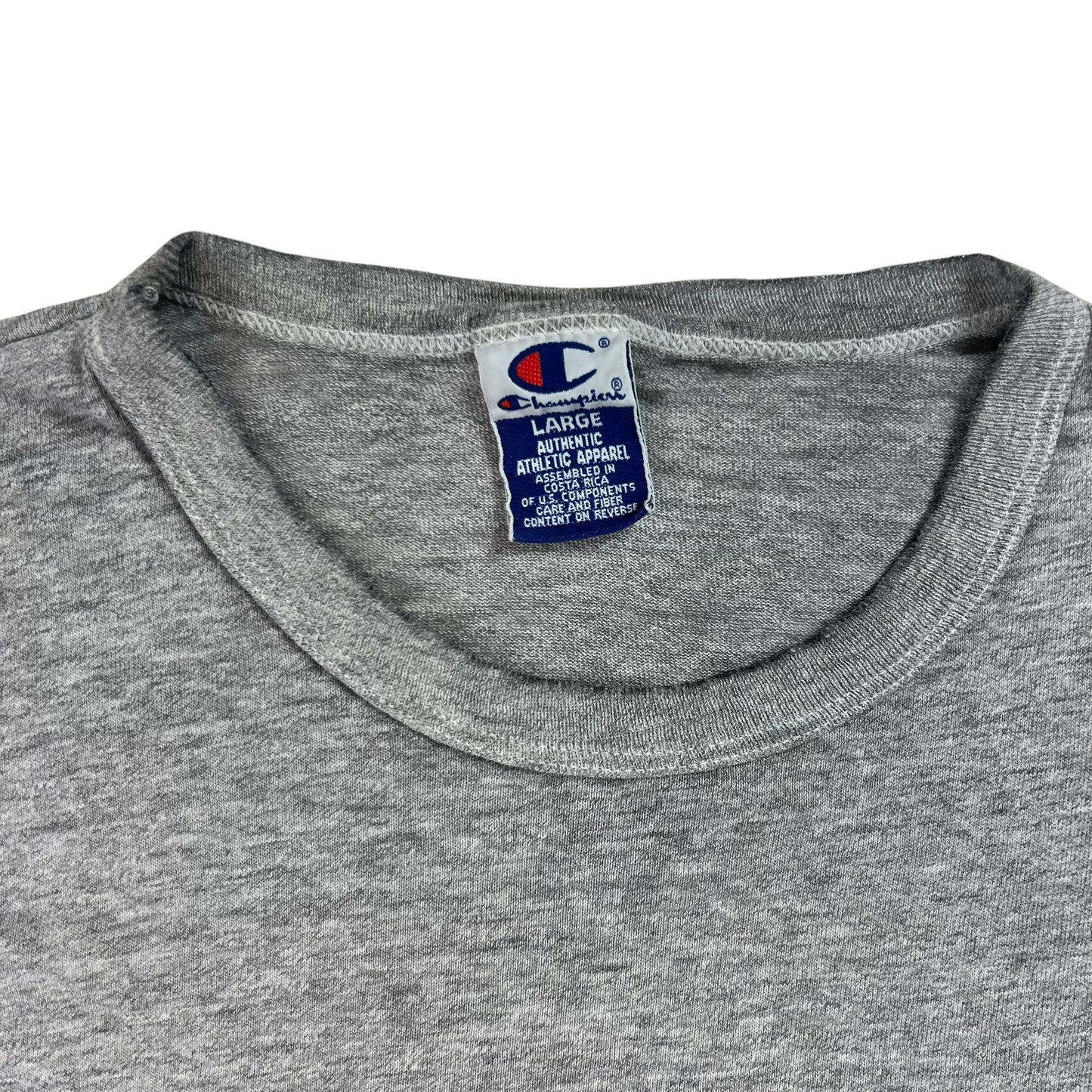 Vintage 90s Champion Brown University faded thin tee (L)