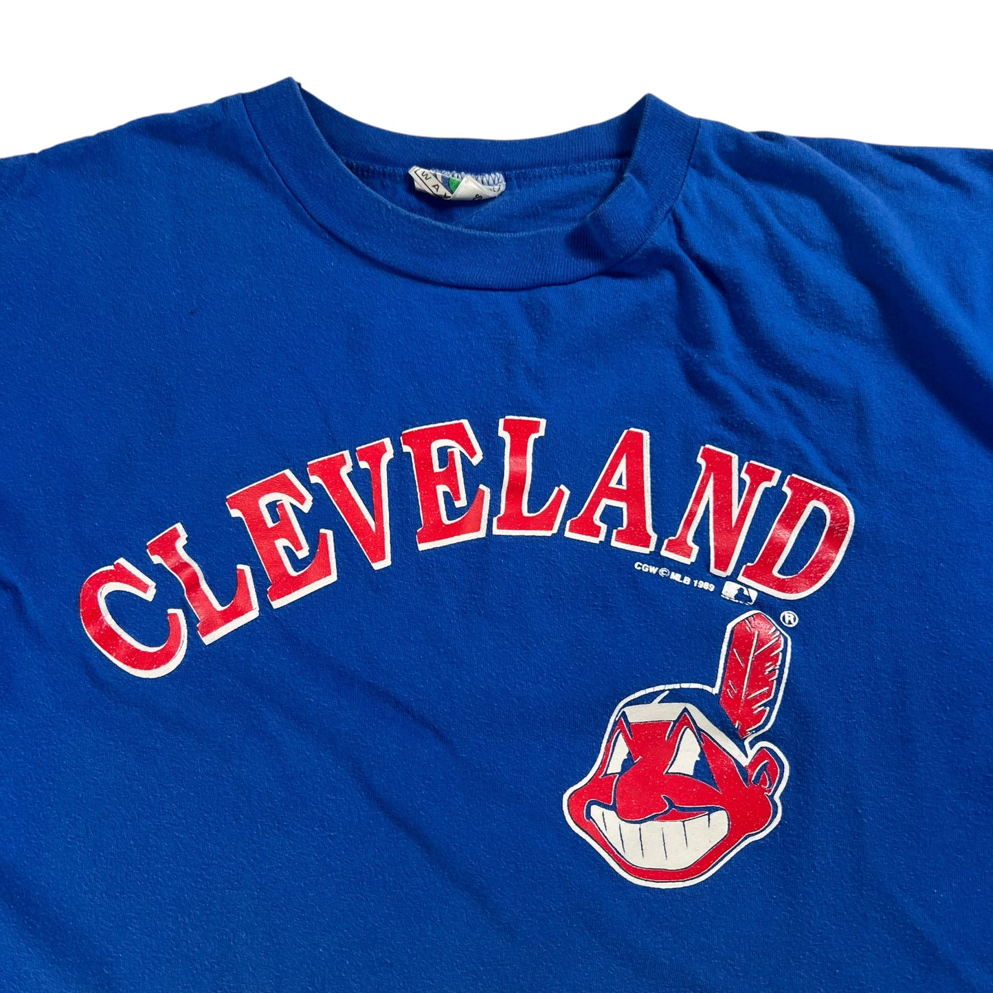Vintage 1989 Cleveland Indians MLB tee (XL)
