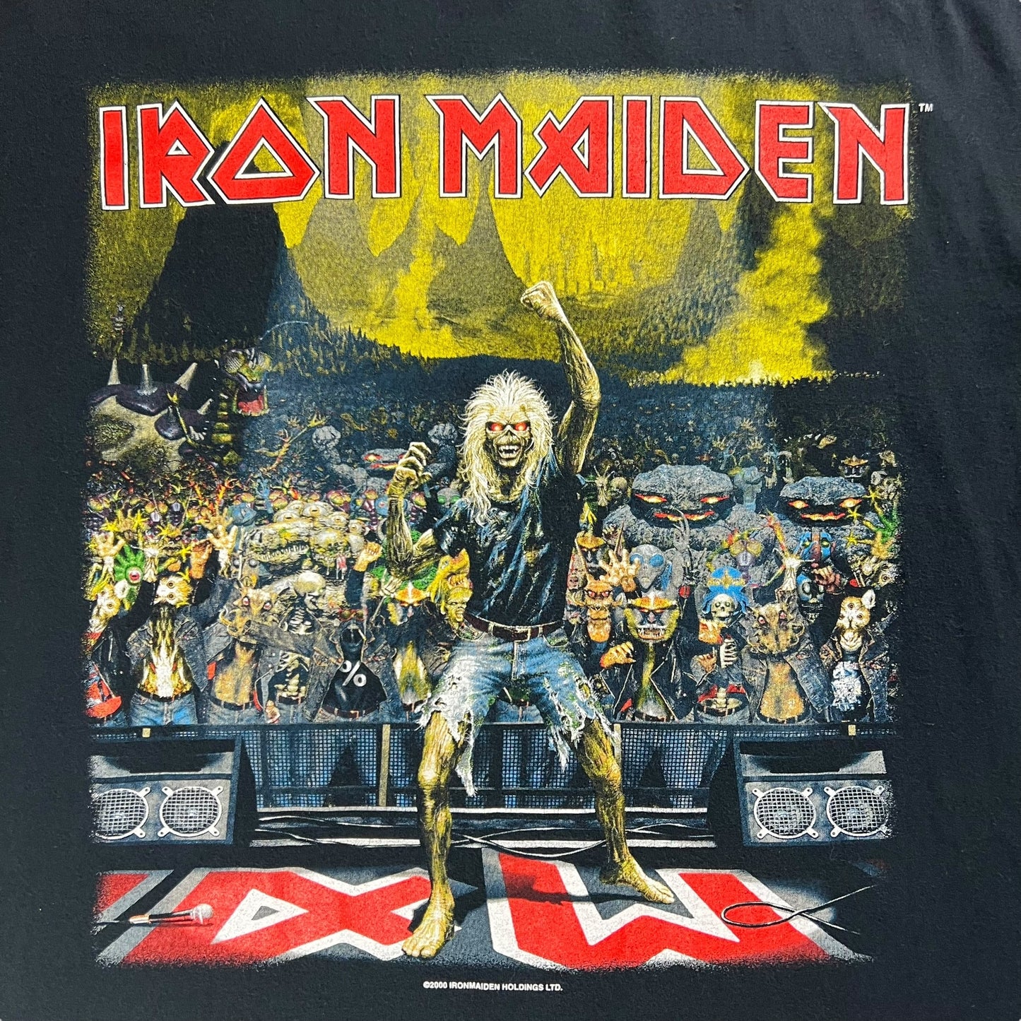 Vintage 2000 Iron Maiden Brave New World tour band tee (XL)