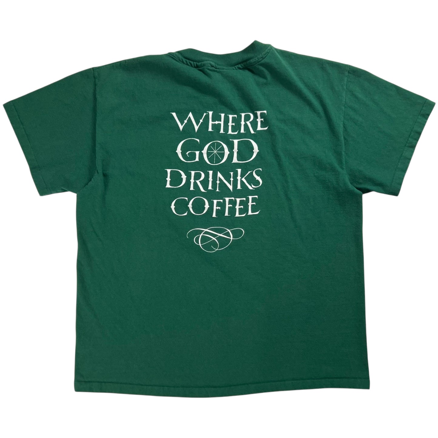 Vintage 90s The Divinity School Coffee Shop tee (L)