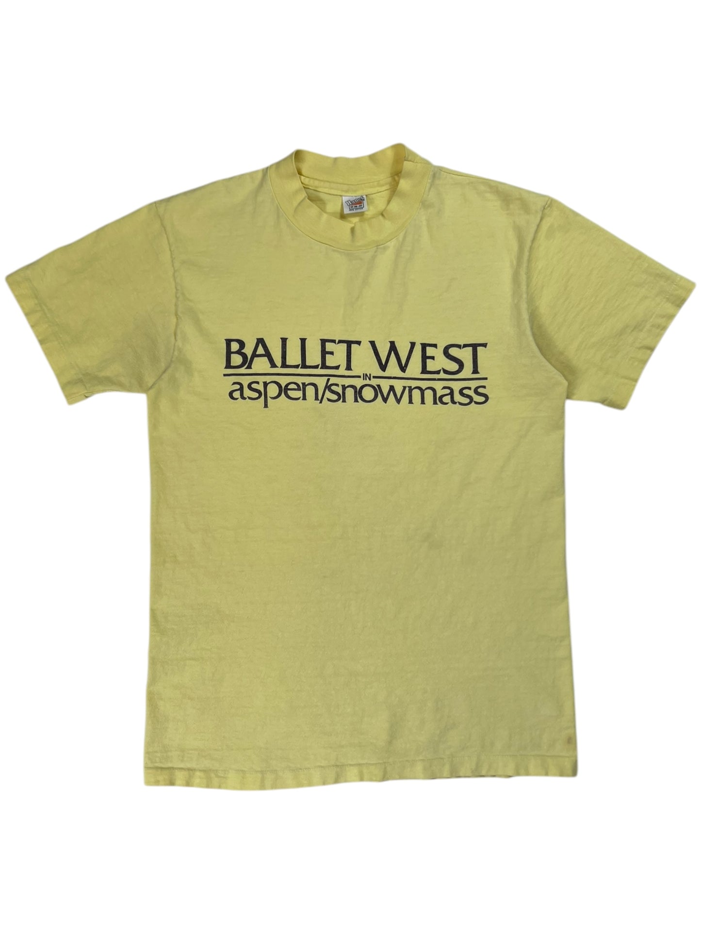 Vintage 1970s Hanes Ballet West in Aspen Snowmass tee (M)