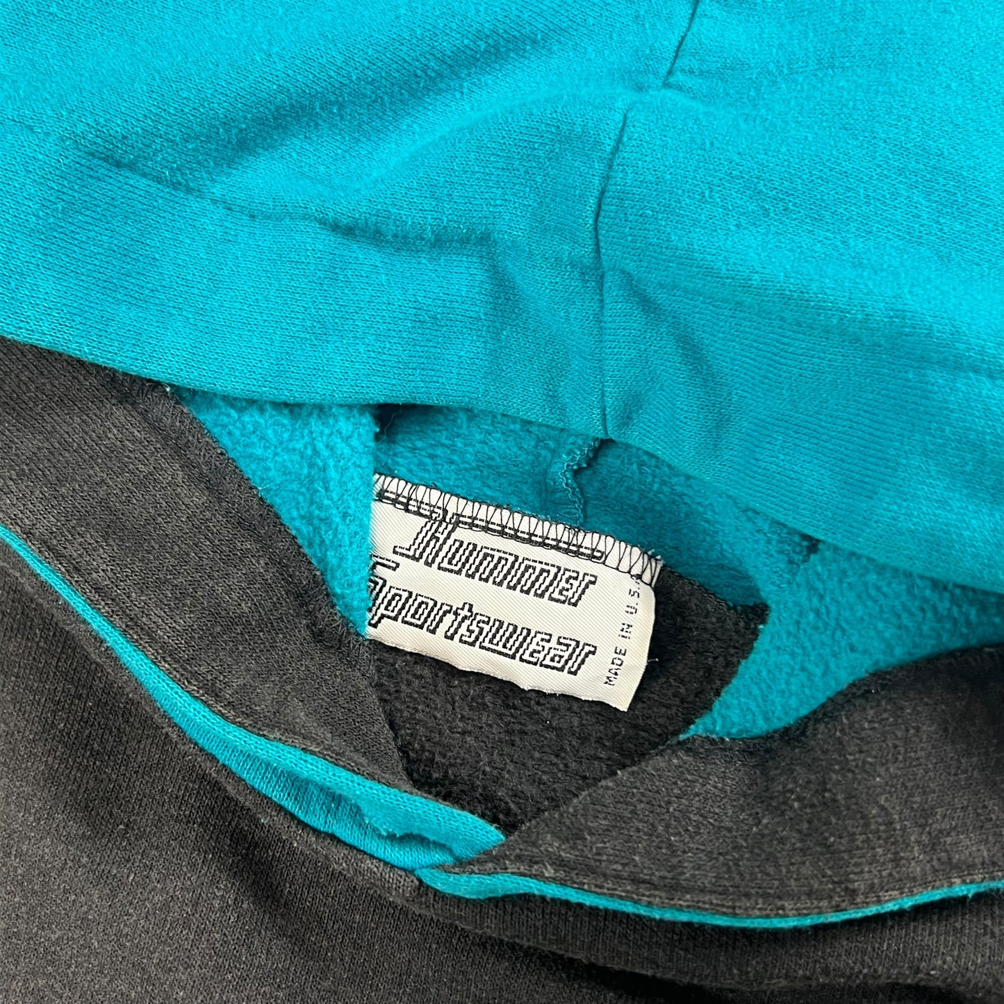 Vintage 1992 Charlotte Hornets faded NBA hoodie (M)
