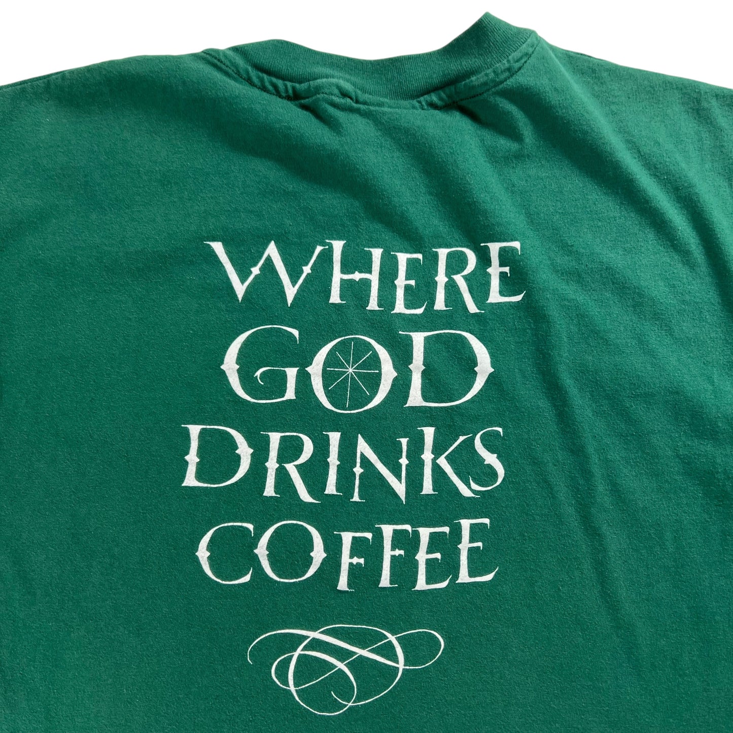 Vintage 90s The Divinity School Coffee Shop tee (L)
