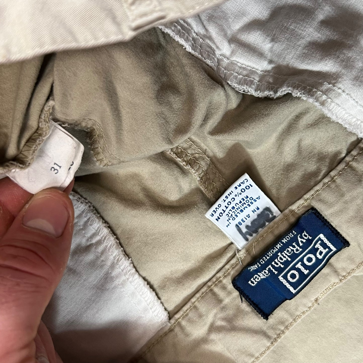 Vintage 90s Polo Ralph Lauren Chino shorts (29)