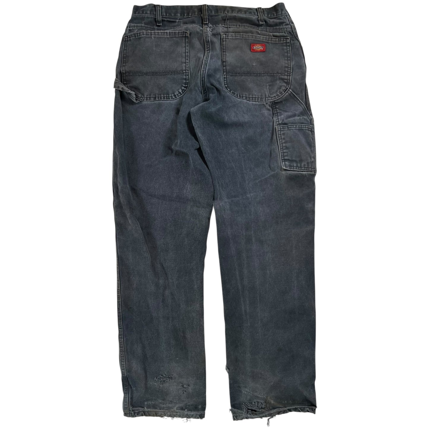 Vintage Y2K Dickies faded distressed black denim jeans (34x32)