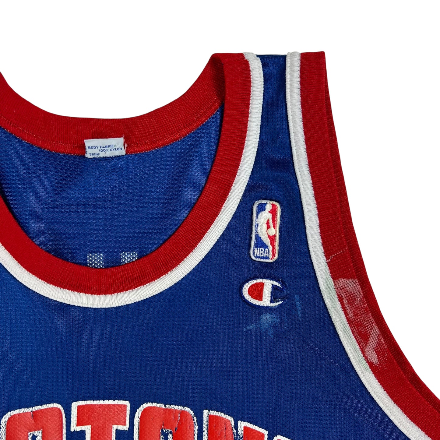 Vintage 90s Champion Detroit Pistons Grant Hill jersey (XL)