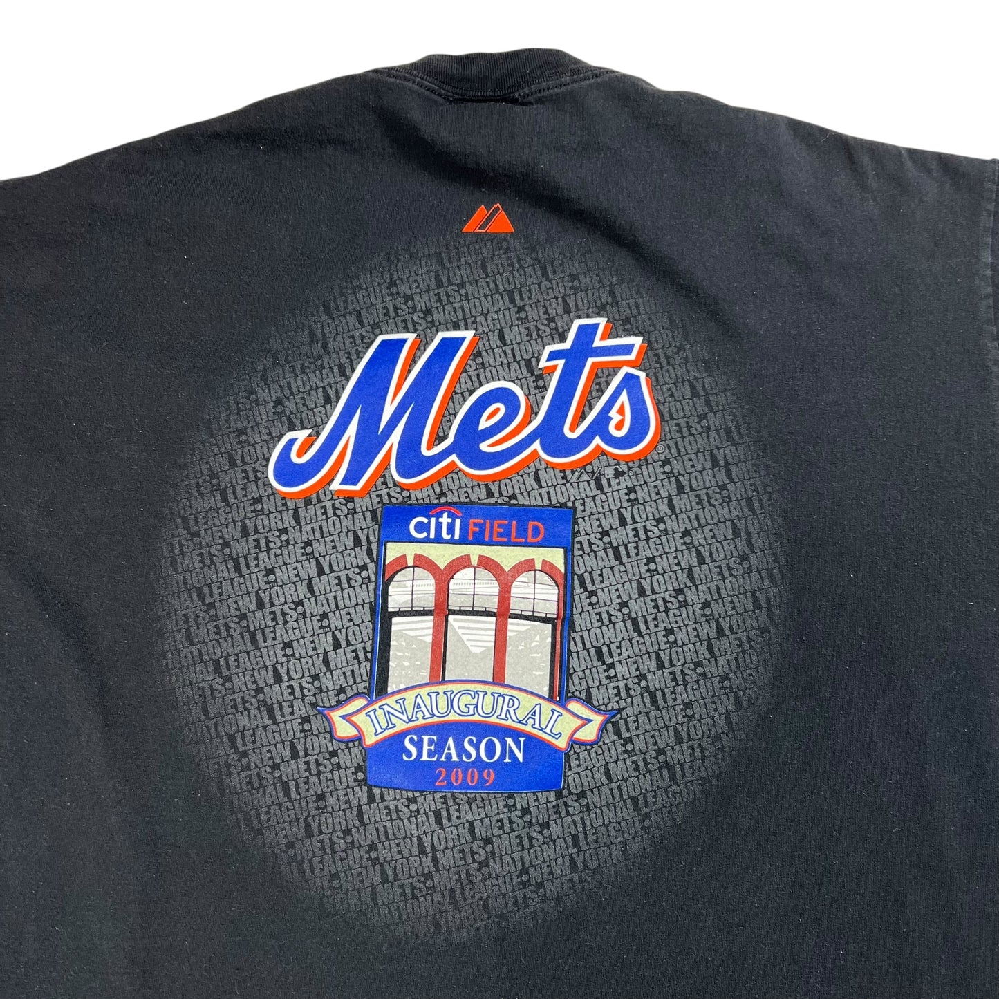 2009 Majestic New York Mets Citi Field Inaugural Season tee (XL)