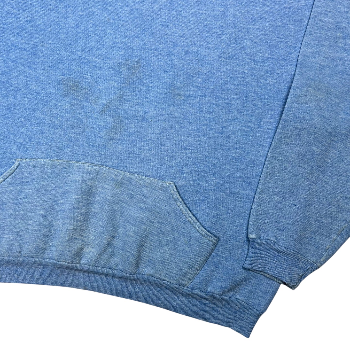 Vintage 1970s Russell Athletic Heather Blue Faded hoodie (M/L)