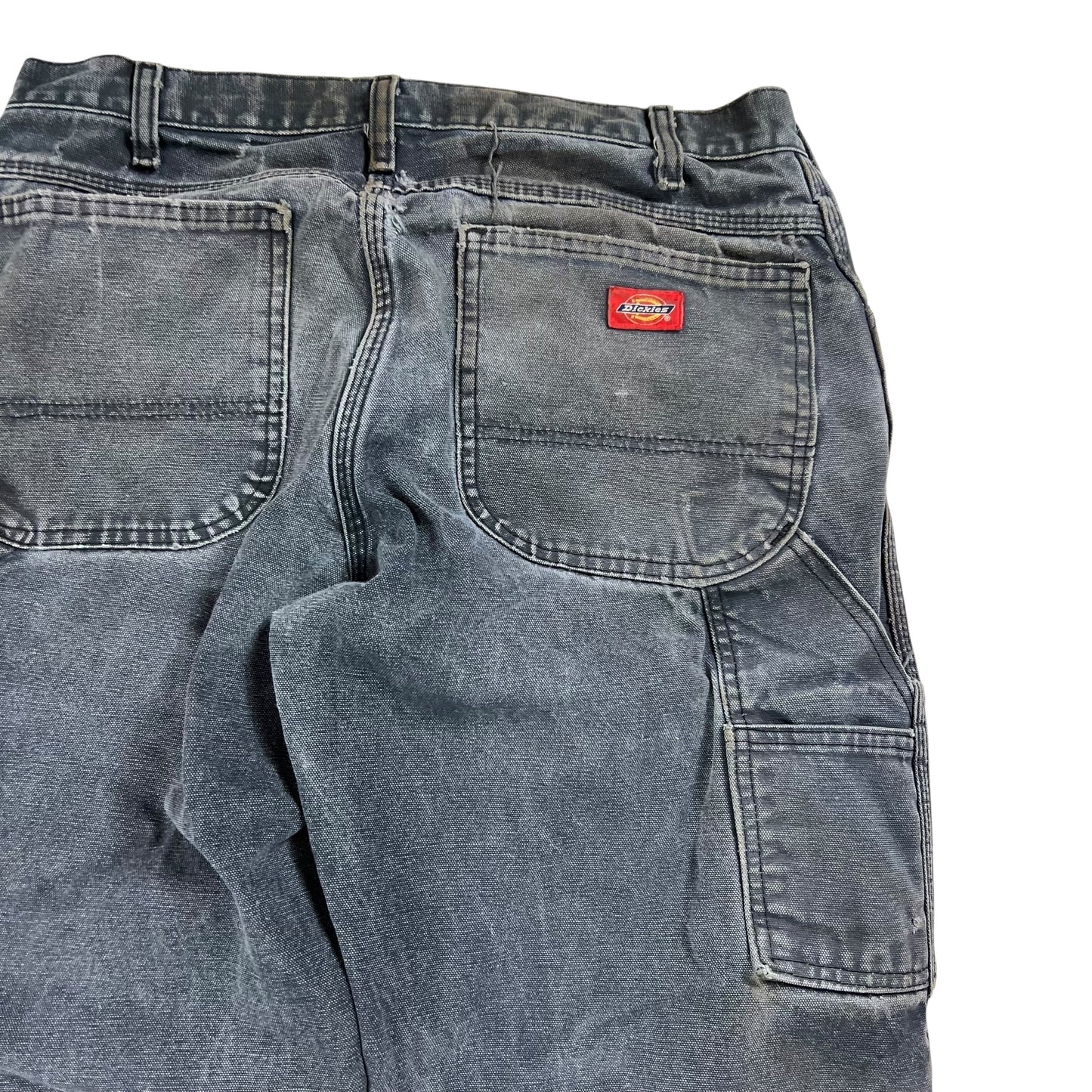 Vintage Y2K Dickies faded distressed black denim jeans (34x32)