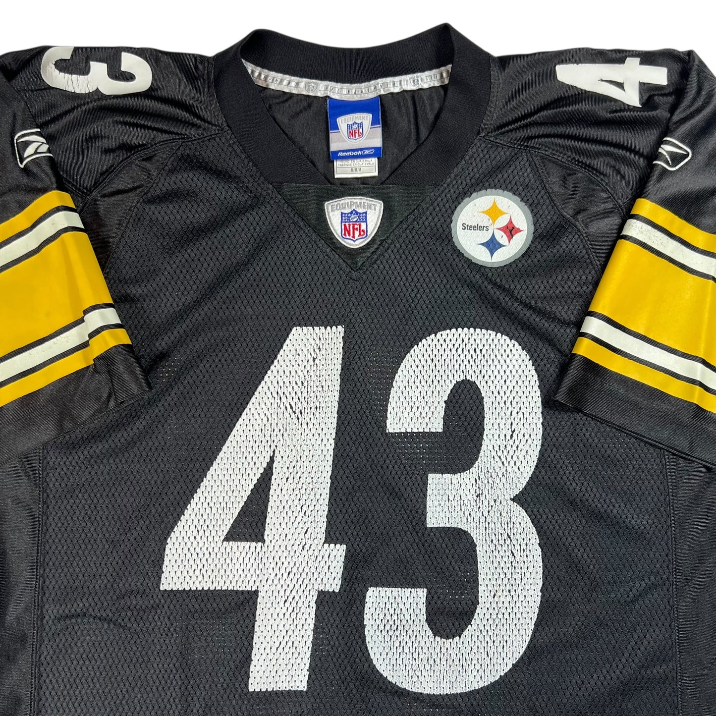 Vintage Y2K Pittsburgh Steelers Troy Polamalu faded jersey (M)
