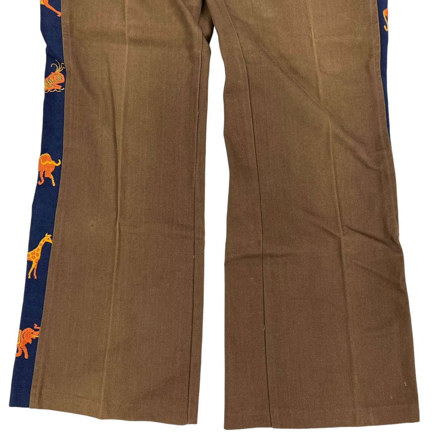 Vintage 70s piped flare pants (27x29)