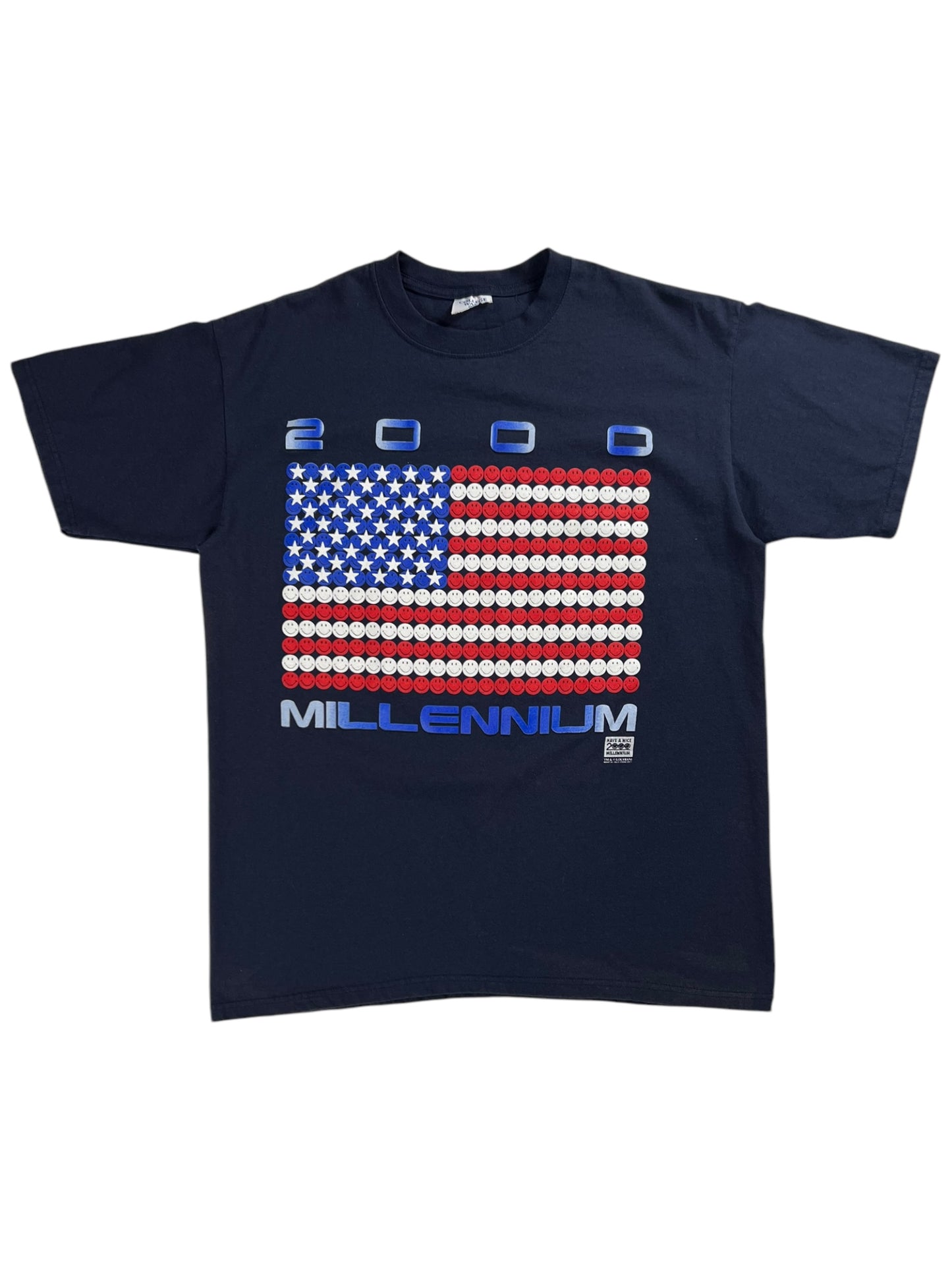 Vintage 2000 Millenium American Flag tee (XL)