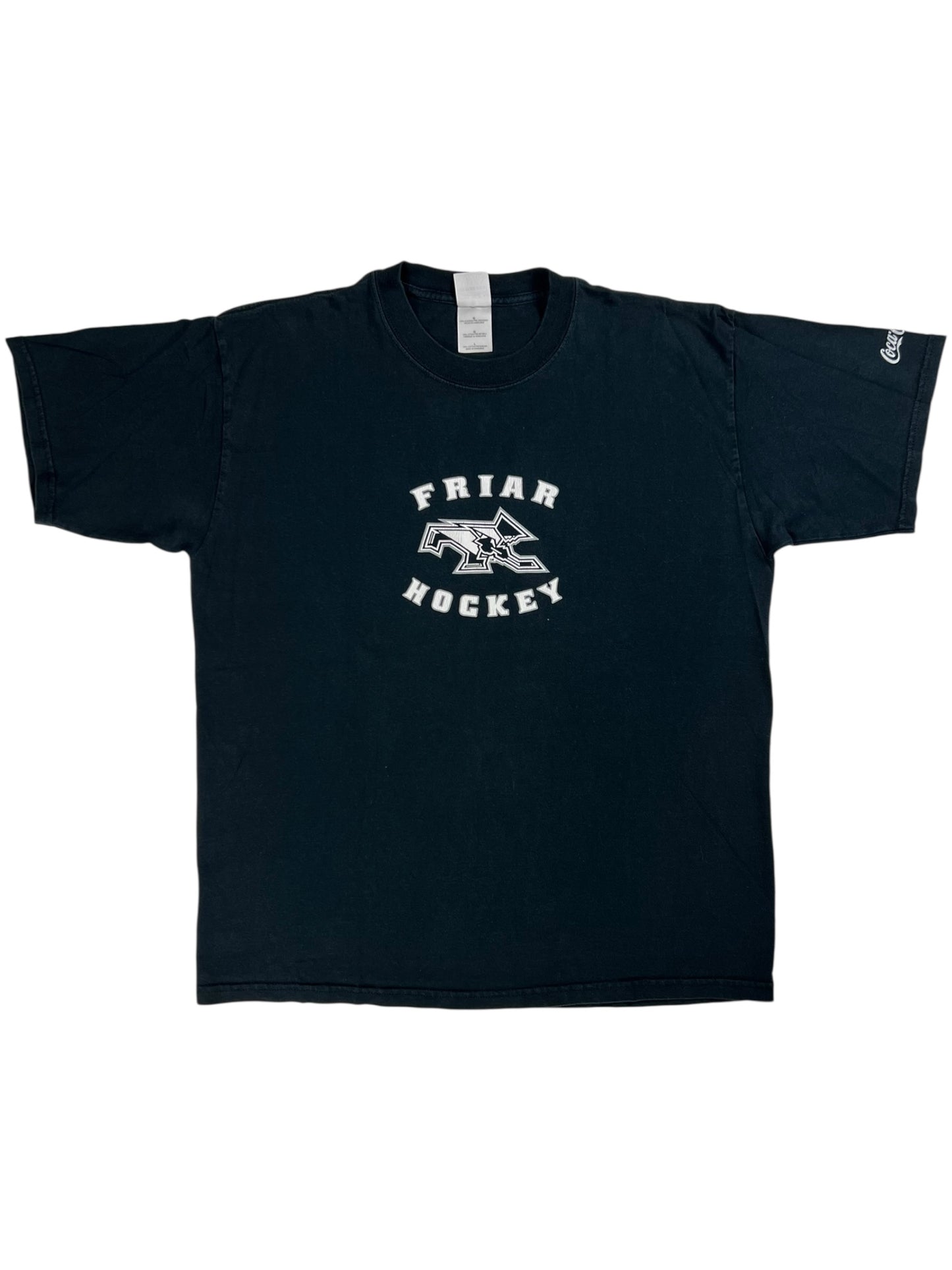 Vintage Y2K Providence Friar College Hockey tee (L)