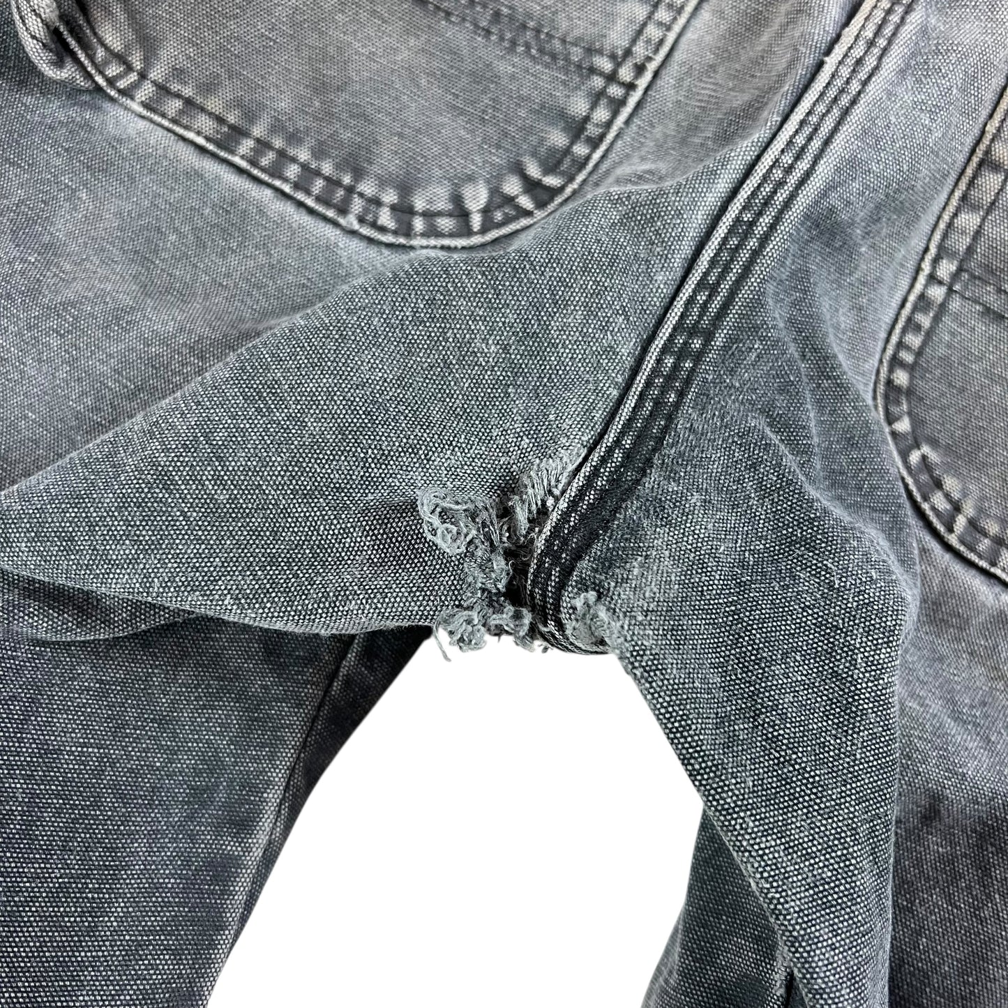 Vintage Y2K Dickies faded distressed black denim jeans (34x32)