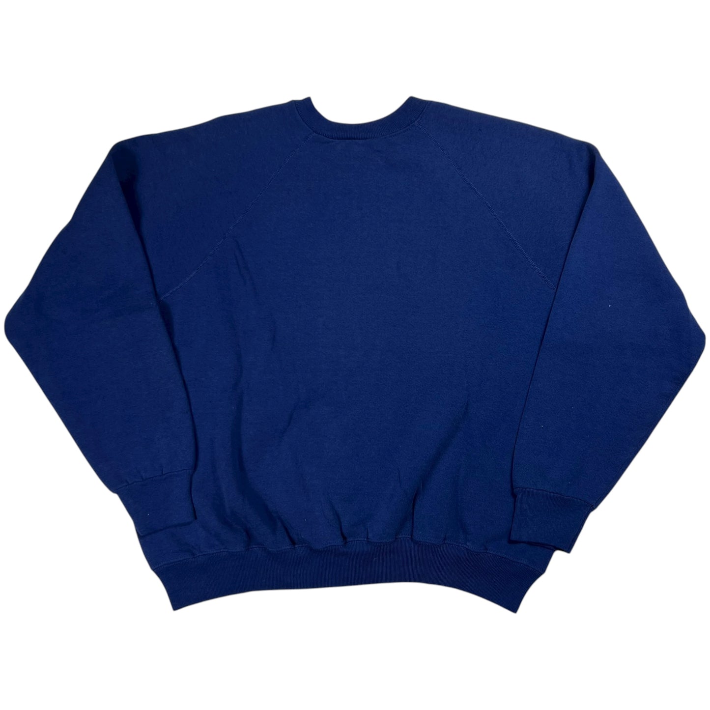 Vintage 80s faded navy blank crewneck (XL)