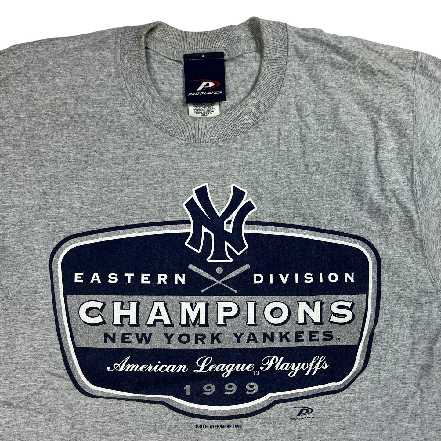 Vintage 1999 Pro Player New York Yankees American League champs tee (M)