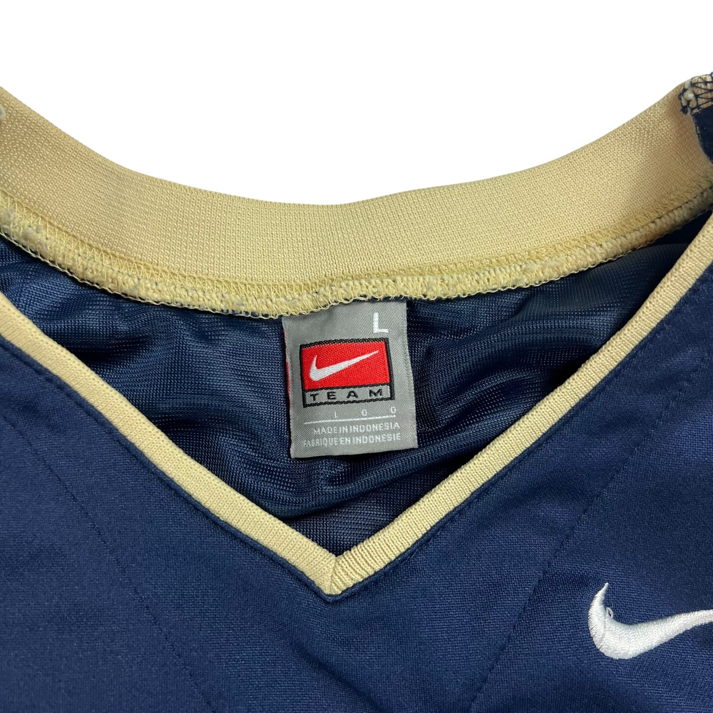 Vintage Y2K Nike University of Pittsburgh Pitt Panthers basketball jersey (L)