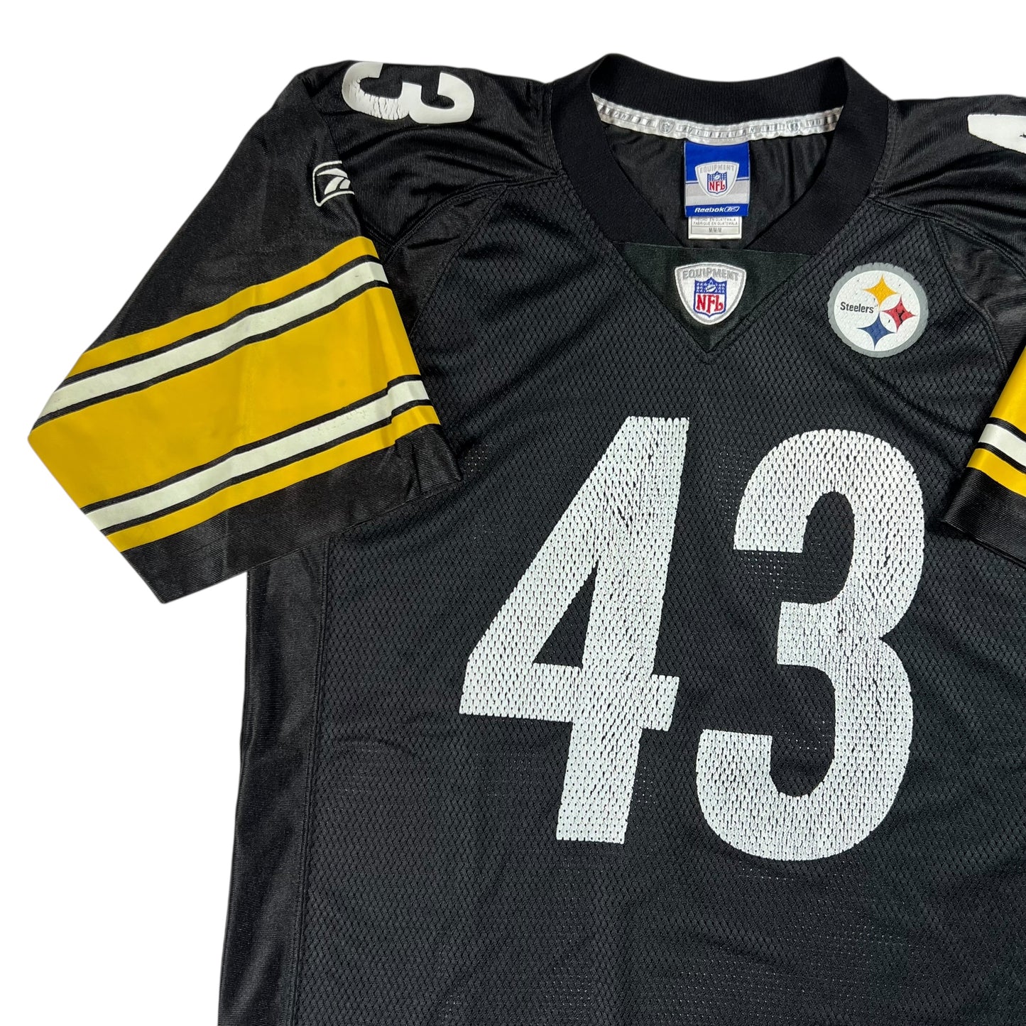 Vintage Y2K Pittsburgh Steelers Troy Polamalu faded jersey (M)