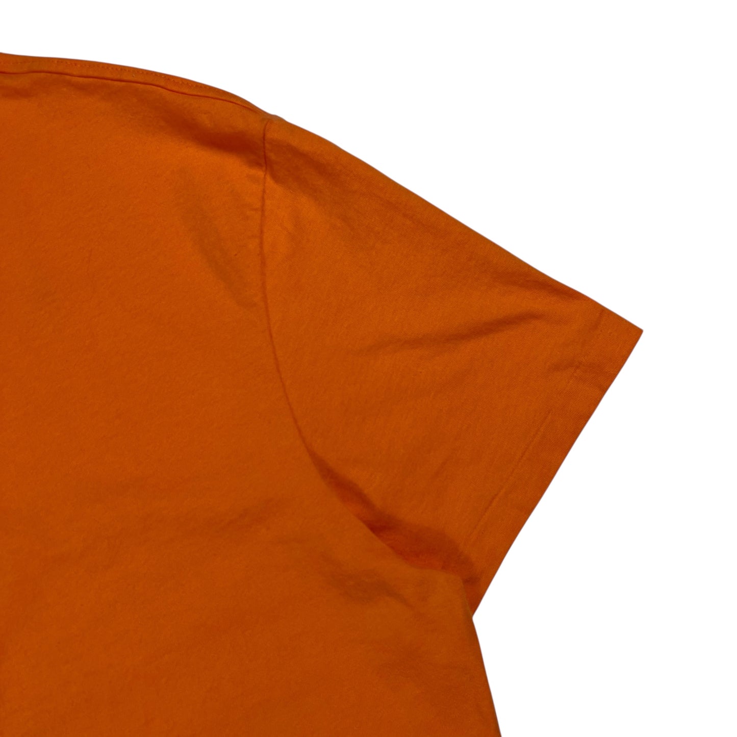 Y2K Polo Ralph Lauren Polo Bear orange tee (L)