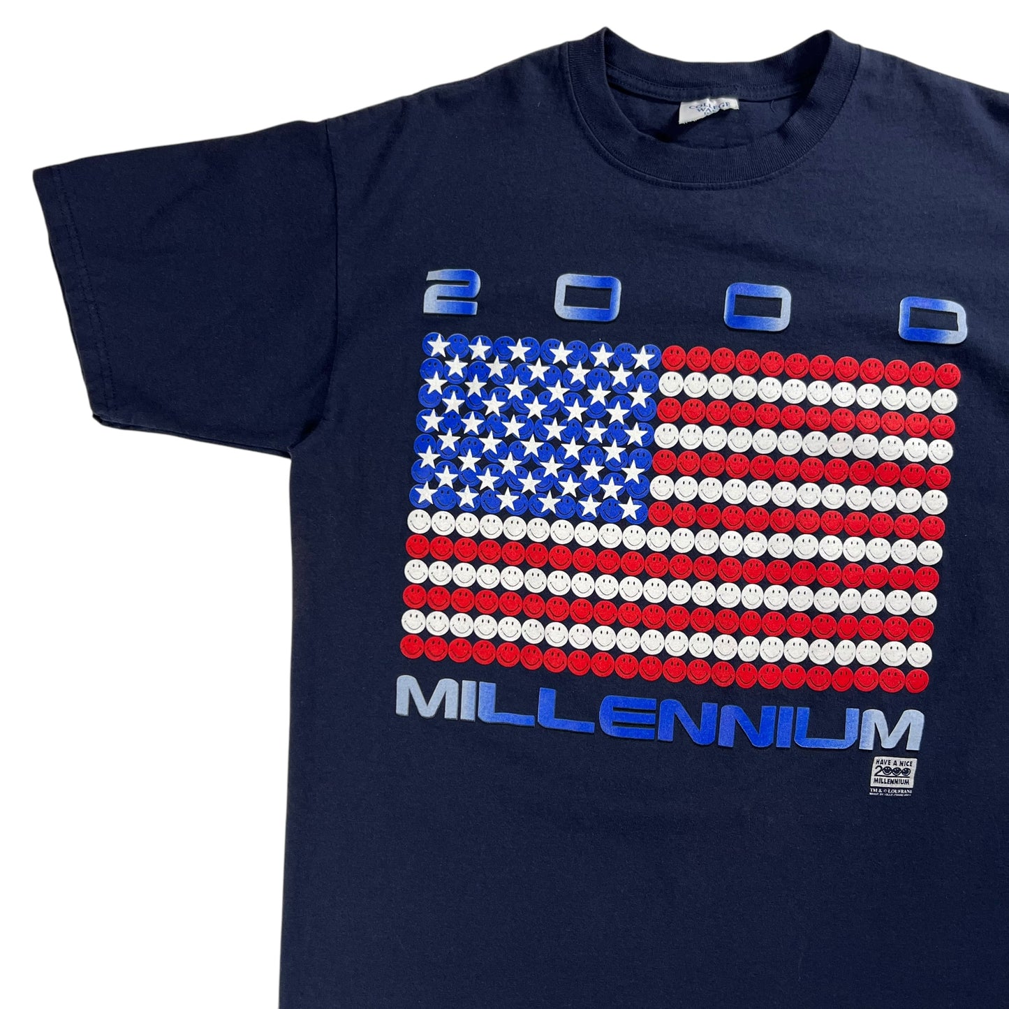Vintage 2000 Millenium American Flag tee (XL)