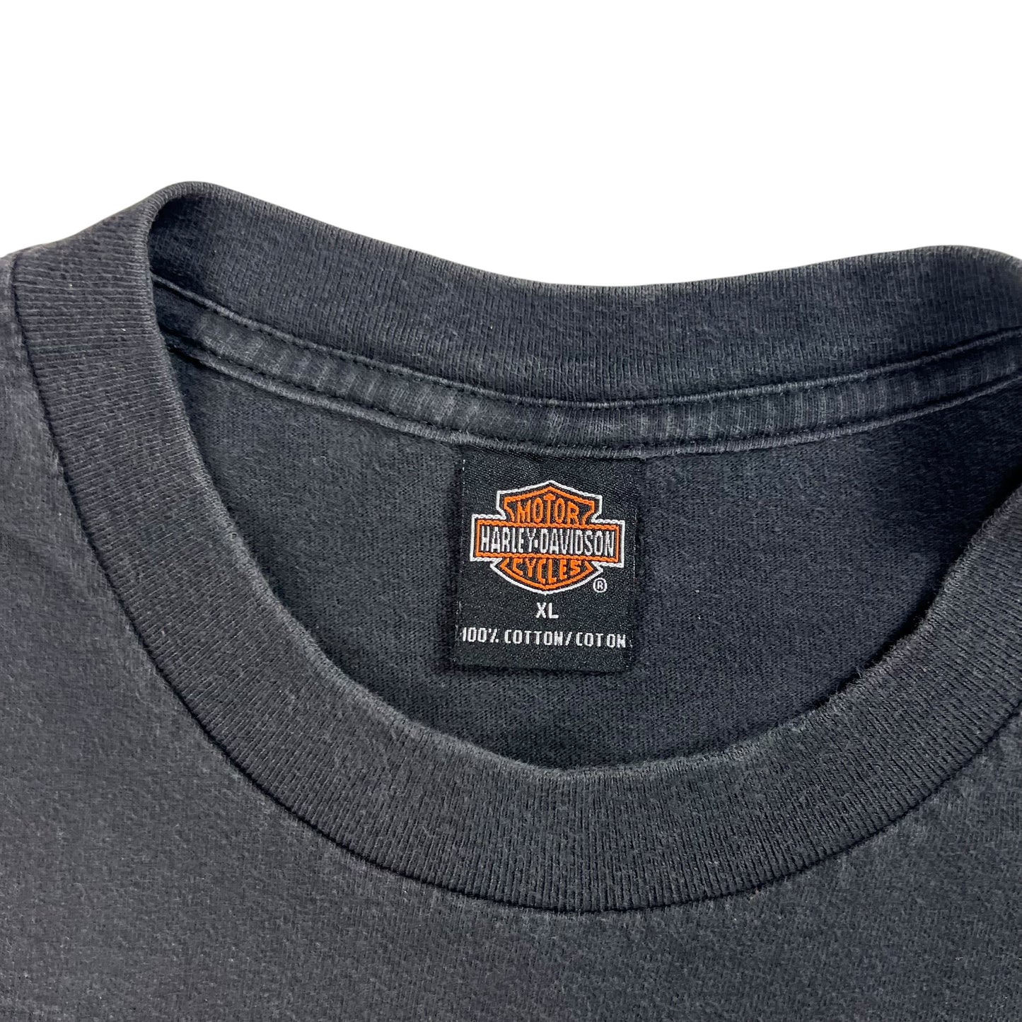 Vintage 2003 Harley Davidson Motorcycles Milano Italy tee (XL)