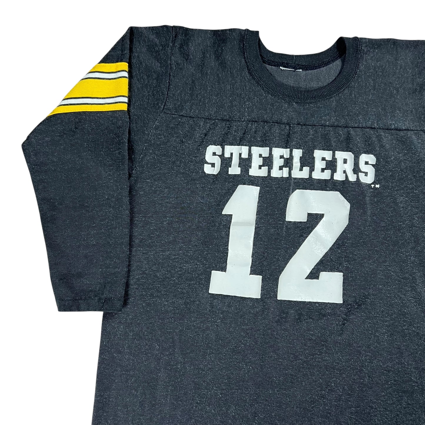 Vintage 1970s Pittsburgh Steelers Terry Bradshaw jersey shirt (S)