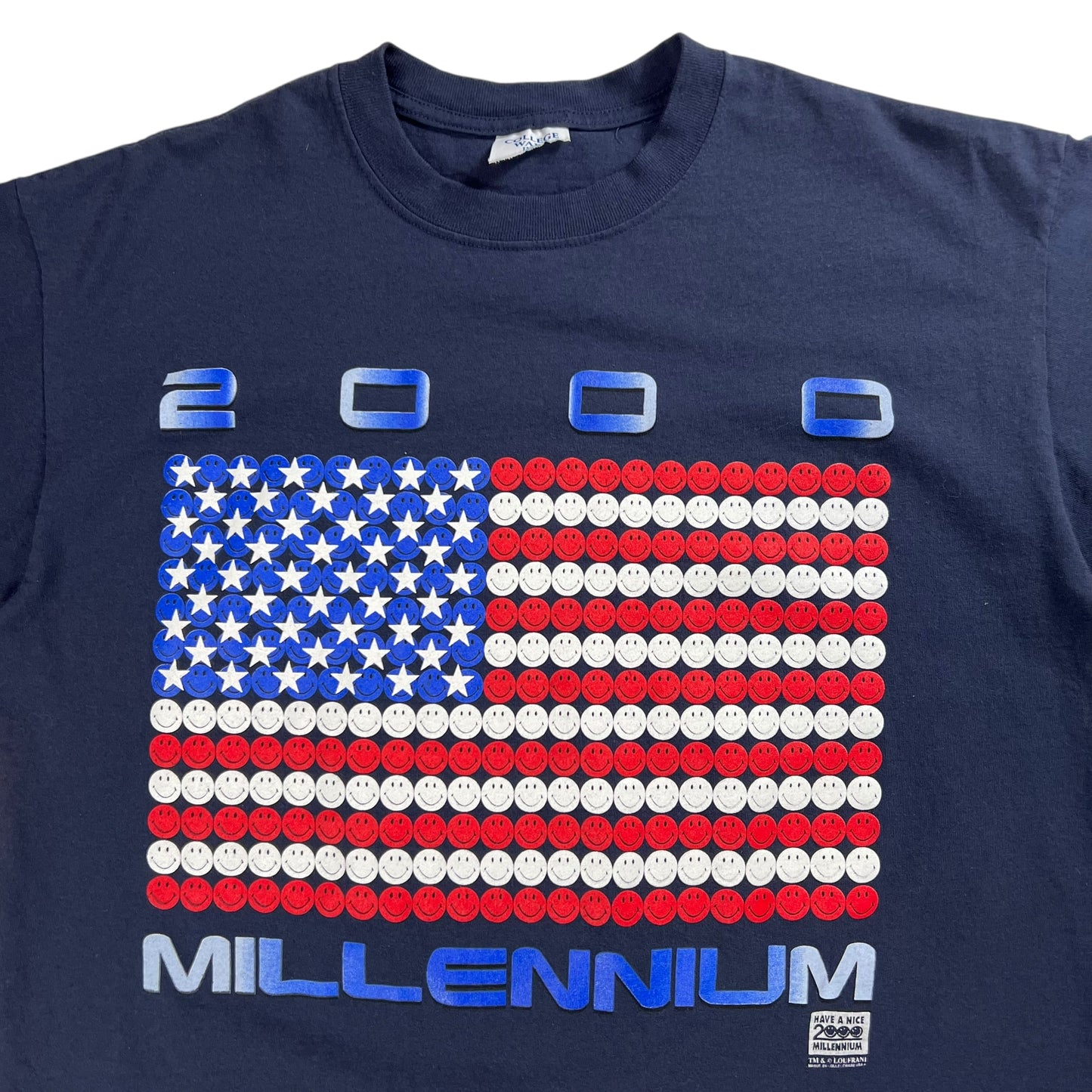Vintage 2000 Millenium American Flag tee (XL)