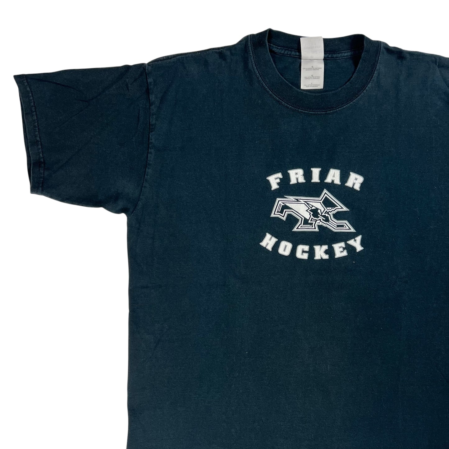 Vintage Y2K Providence Friar College Hockey tee (L)