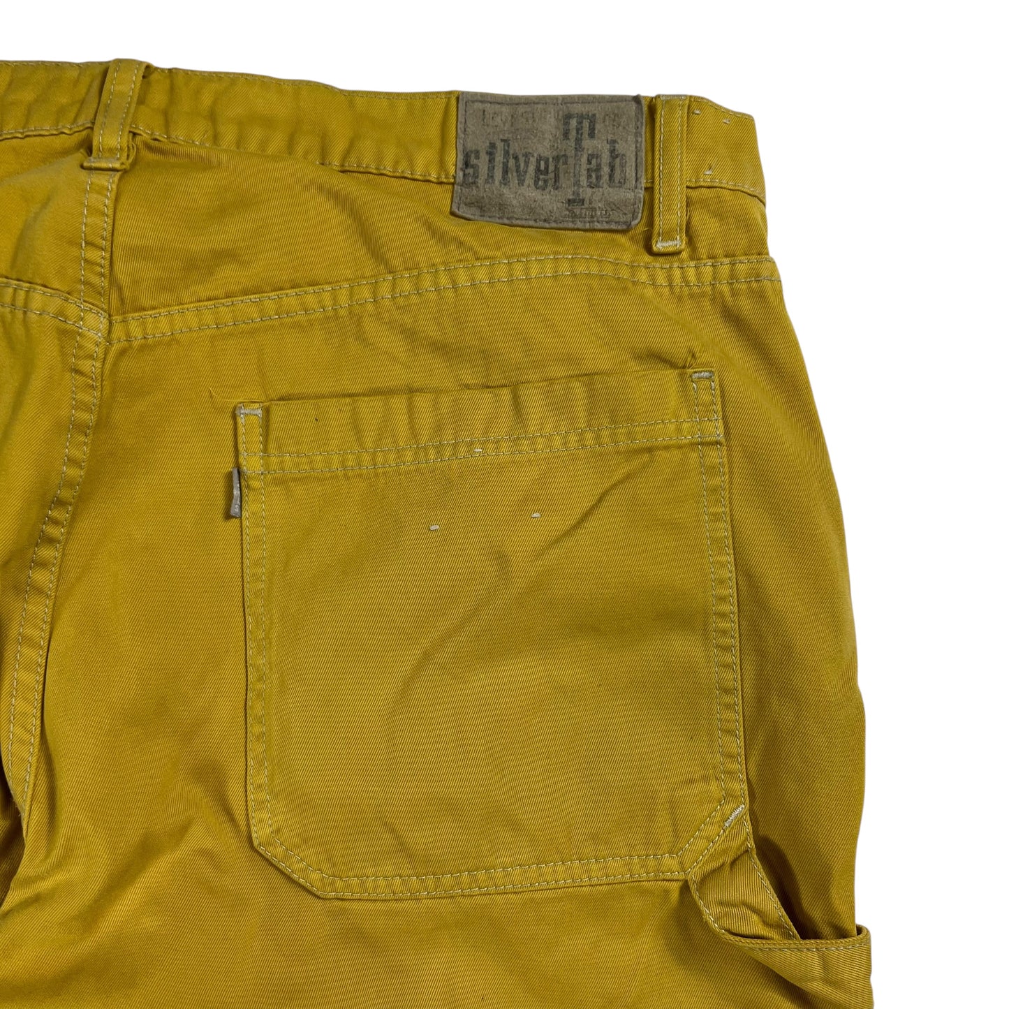 Vintage Y2K Levi’s Silver Tab baggy yellow pants (36x31)