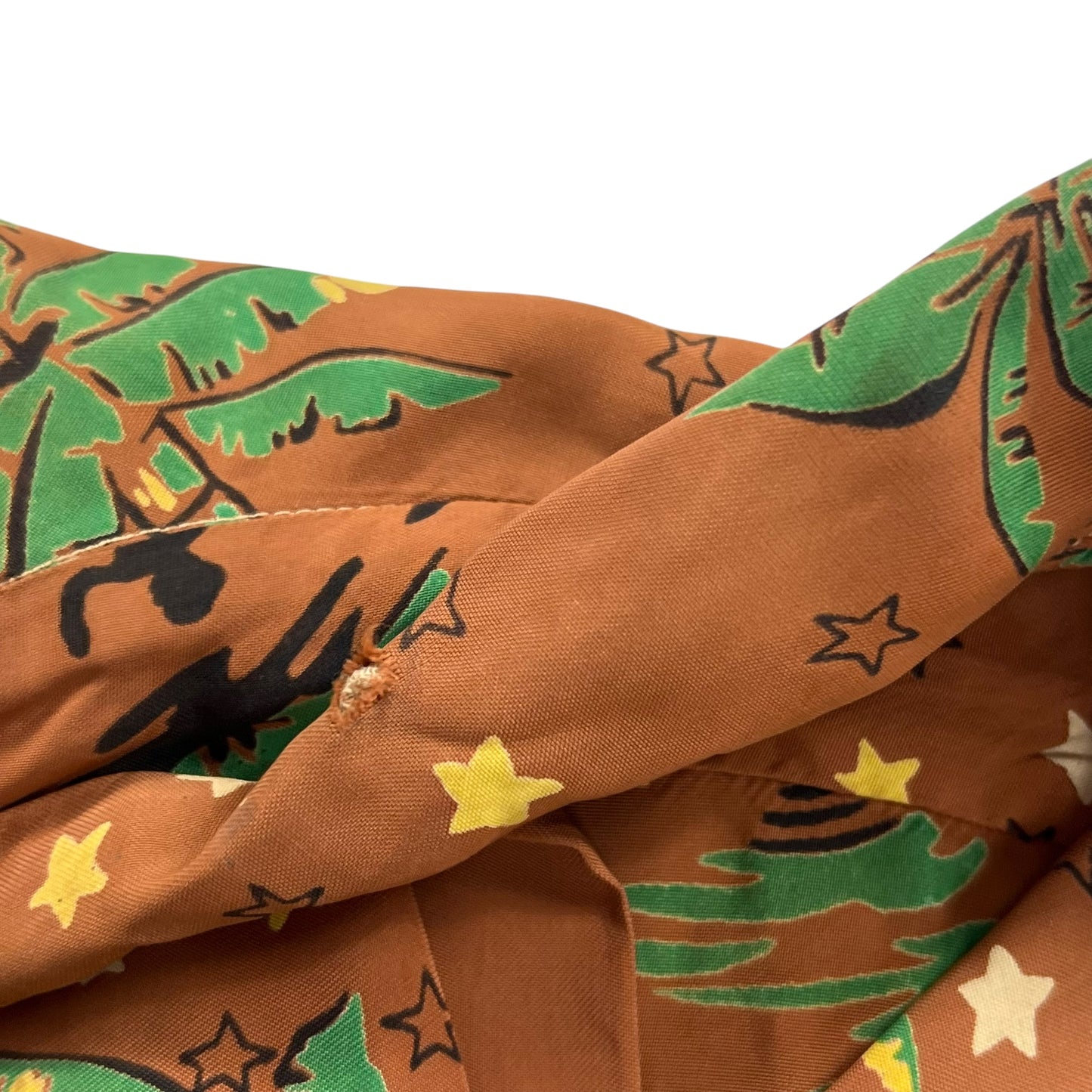 Vintage 1960s Flight Club loop bar youth Hawaiian shirt (M)