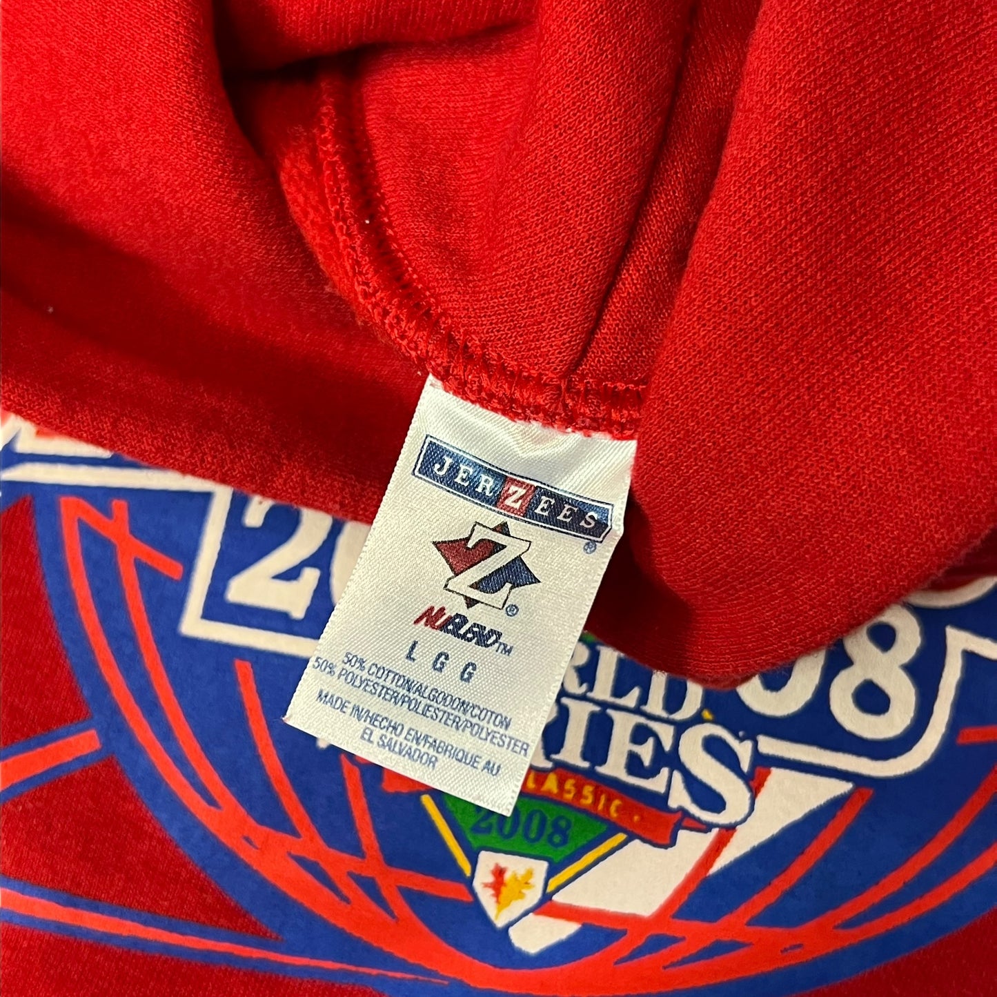 2008 Philadelphia Phillies World Series Champions hoodie (L)