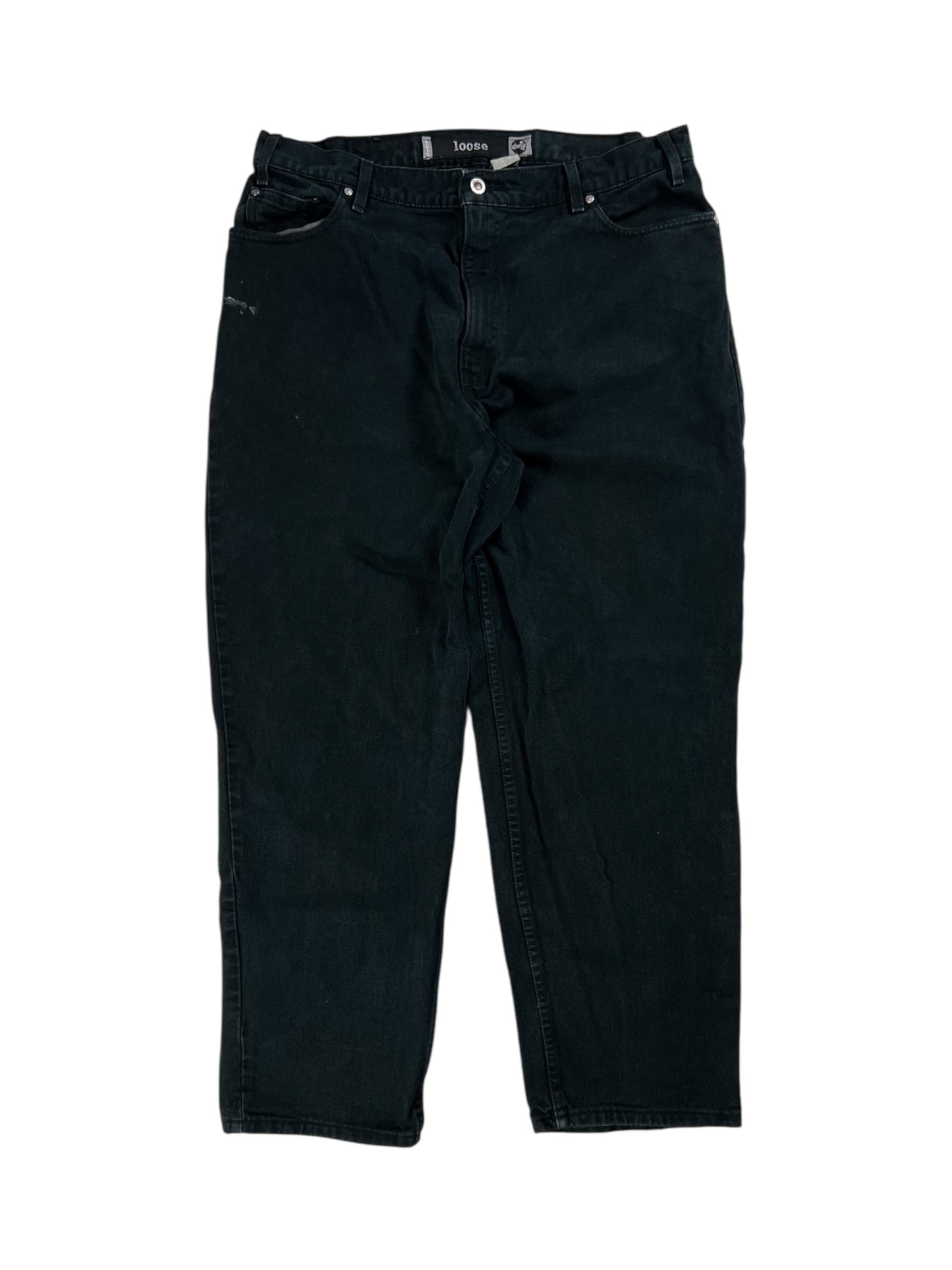 Vintage 90s Levi’s silver tab black baggy denim jeans (36x31)