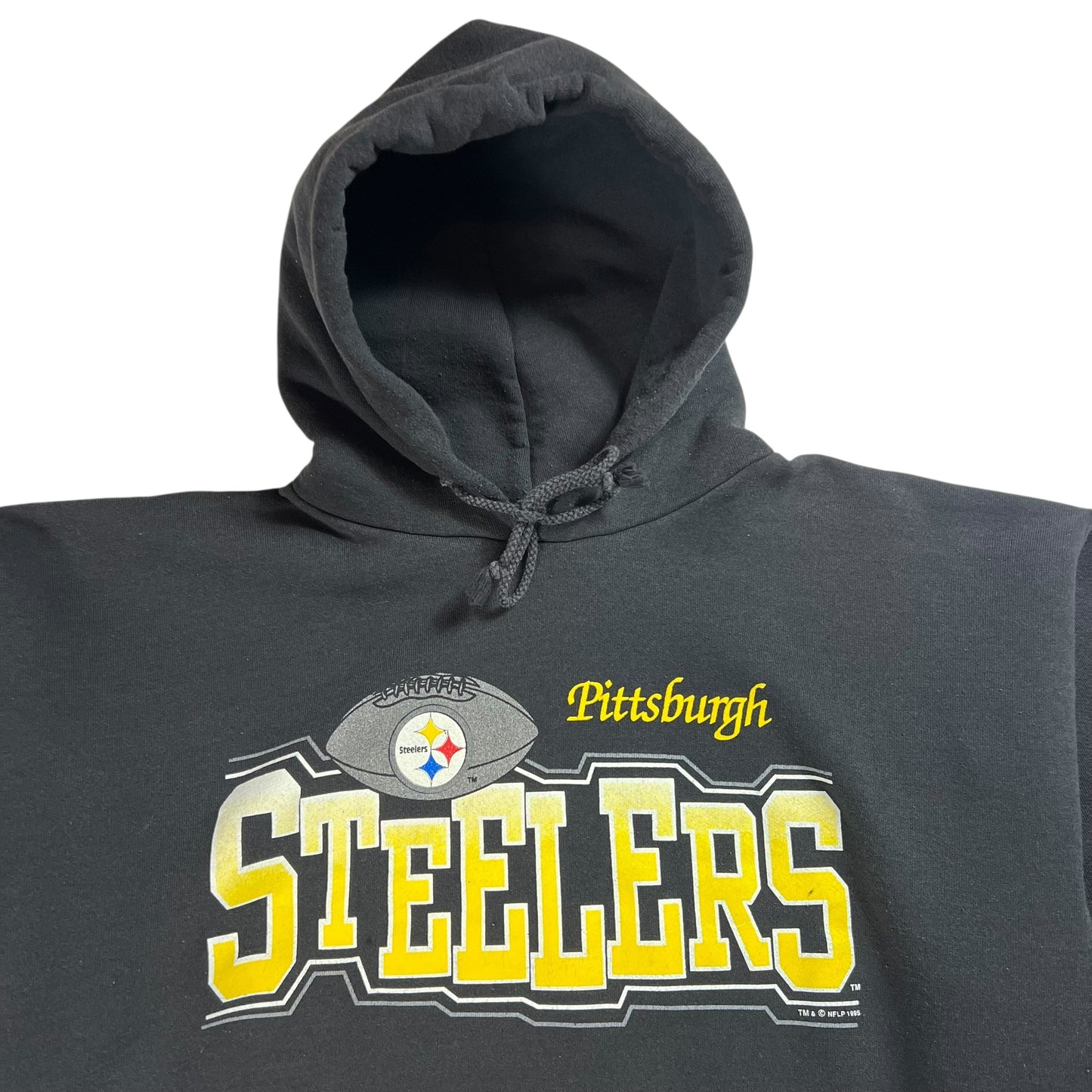 Vintage 1995 Riddell Pittsburgh Steelers NFL hoodie (XL)