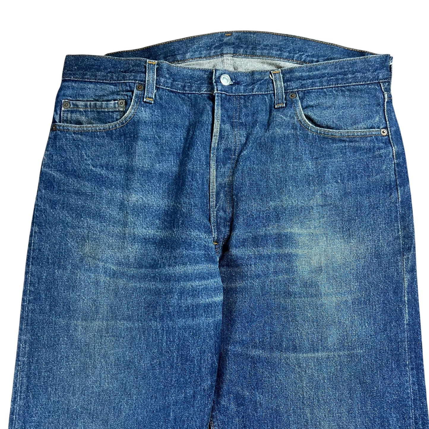 Vintage 80s Levi’s honeycomb faded denim jeans (36x30)