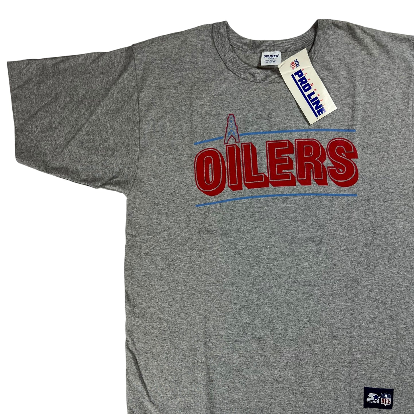 Vintage 90s Starter Houston Oilers NFL tee (L) DS NWT