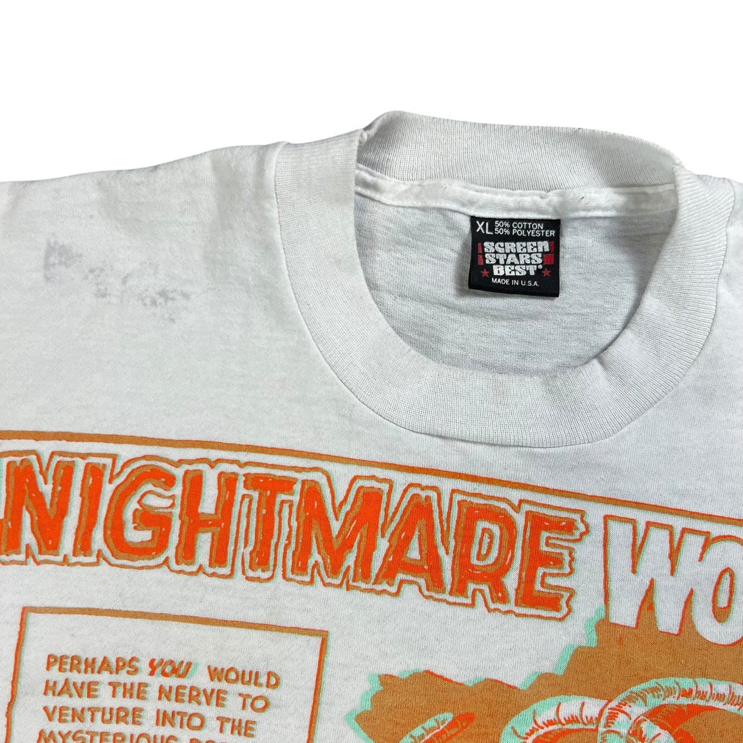 Vintage 90s Nightmare World The 3-D Zone Basil Wolverton tee (L)