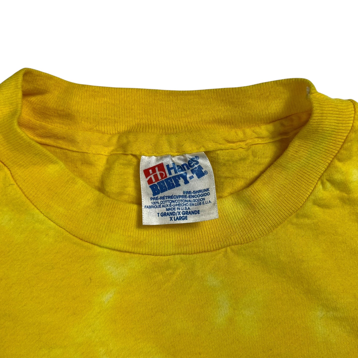 Vintage 90s Grateful Dead Marching Bears tie dye band tee (XL)
