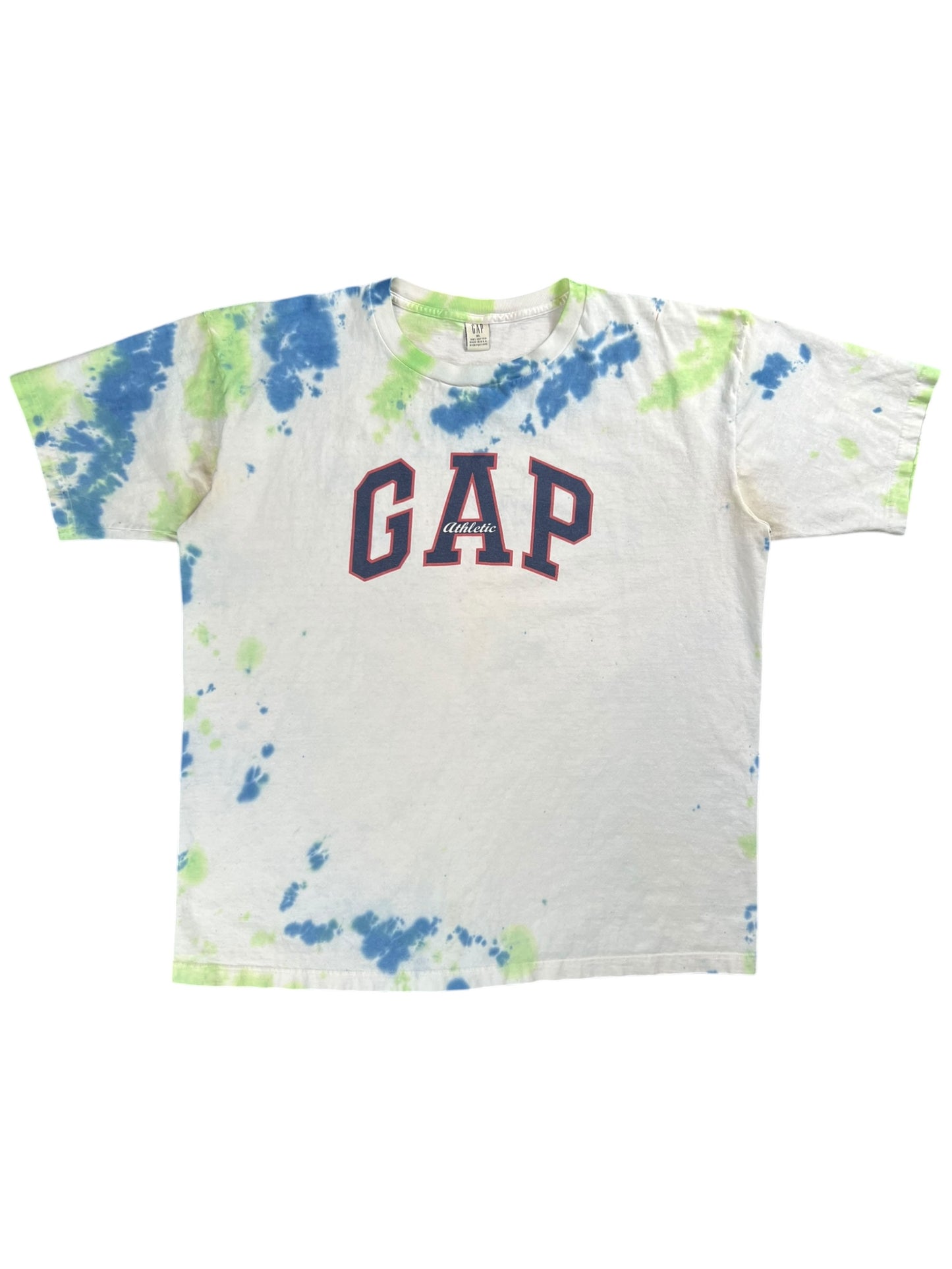 Vintage 90s The GAP Athletic tie dye tee (XL)