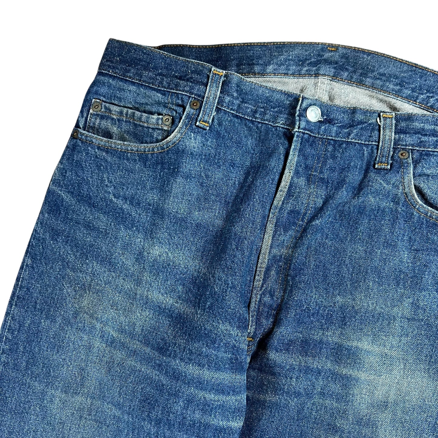Vintage 80s Levi’s honeycomb faded denim jeans (36x30)
