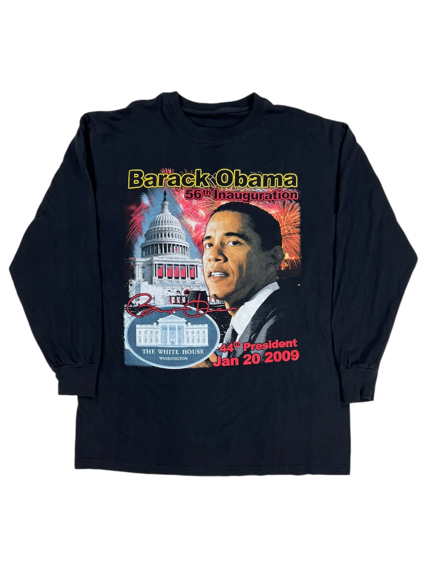 2009 Barrack Obama Inauguration long sleeve shirt (XL)