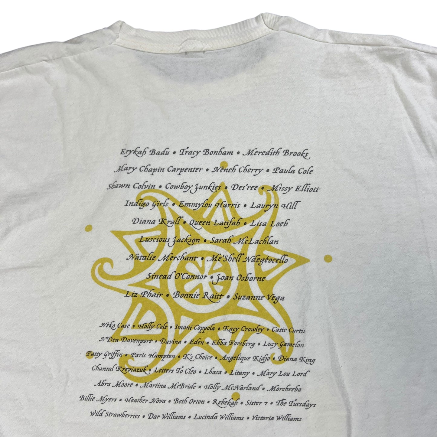Vintage 1998 Lilith Fair A Celebration of Women in Music tee (XL)