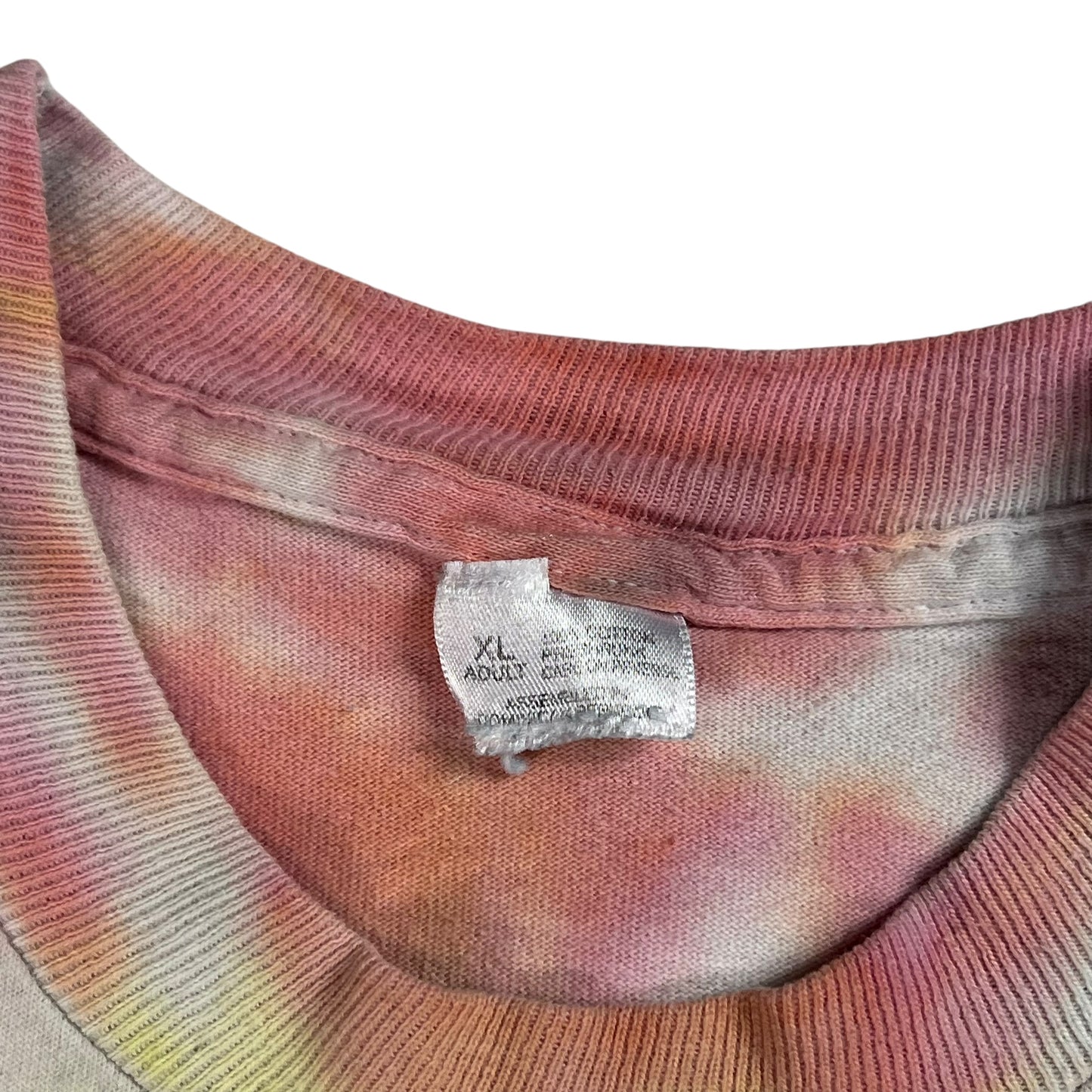 Vintage 90s Live Throwing Copper Tour tie dye band tee (L)