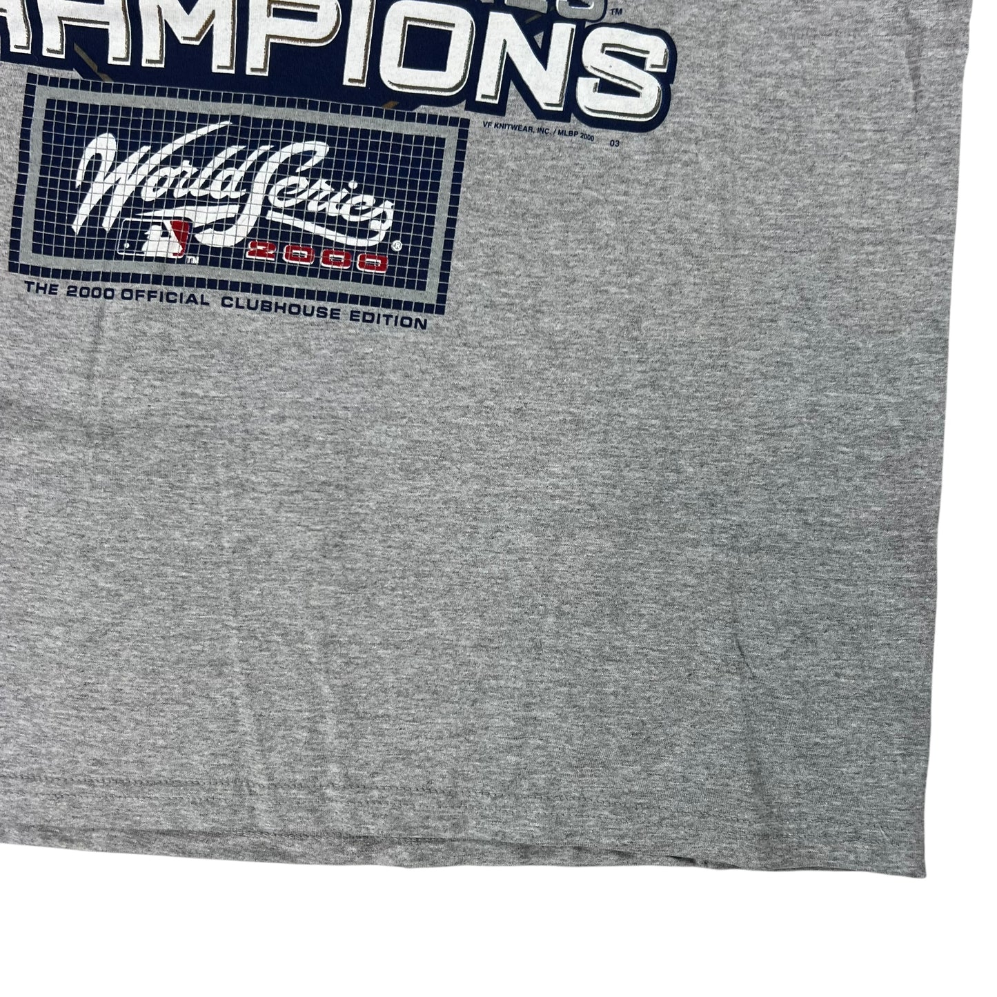 Vintage 2000 Lee New York Yankees World Series champions tee (L) DS