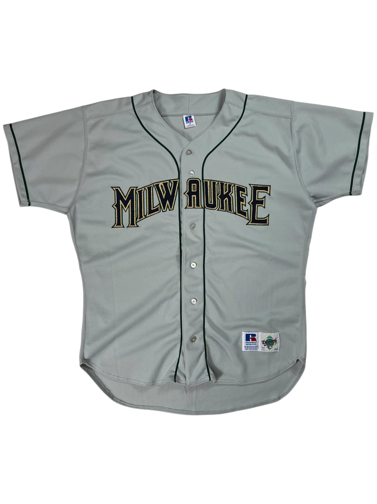 Vintage 90s Russell Athletic Diamond Collection Milwaukee Brewers jersey (XL)